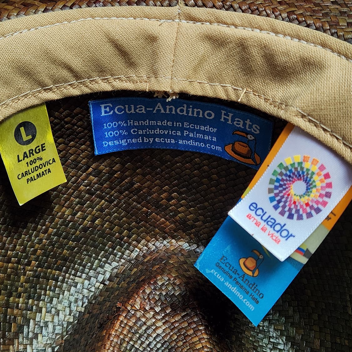 Equa andino 에콴디노 파나마 햇 상품이미지5