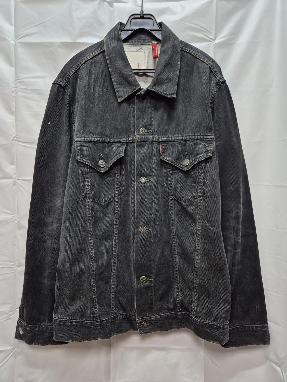 리바이스 레드룹 흑청자켓 상품이미지1