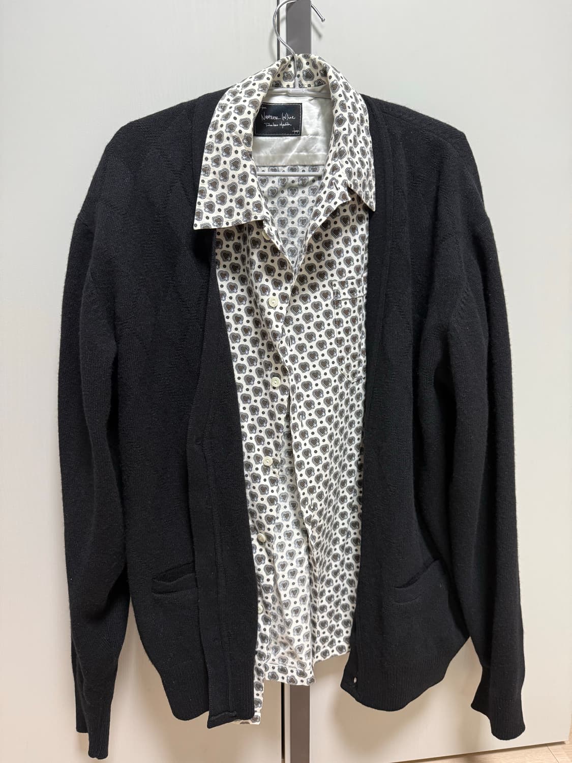 넘버나인 03aw 크라잉하트 셔츠 상품이미지1