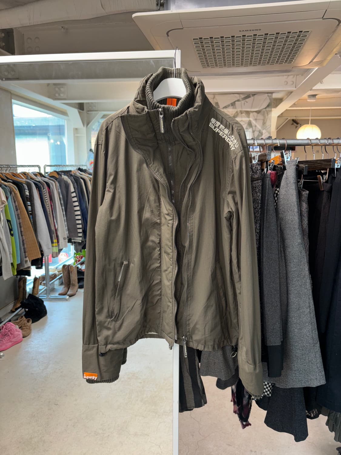 슈퍼드라이 재팬 나일론 멀티 지퍼 자켓 상품이미지6