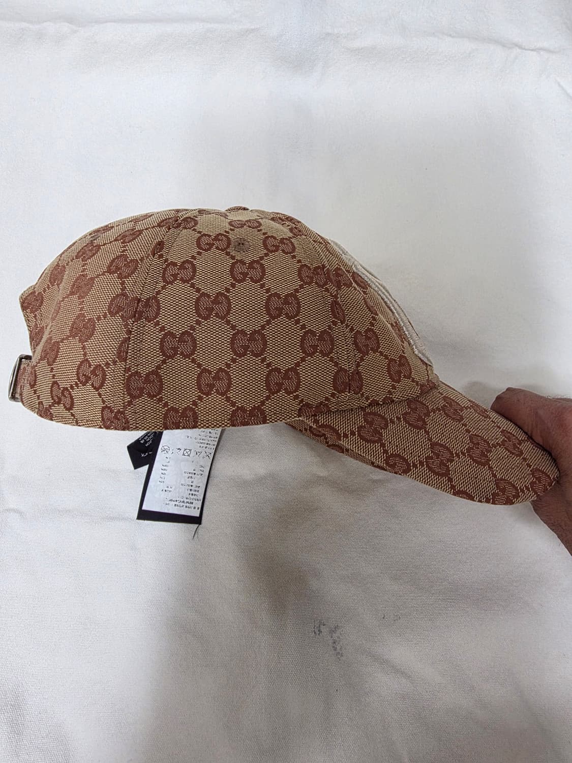 구찌 뉴욕 양키스 볼캡 모자 국내매장판 상품이미지3