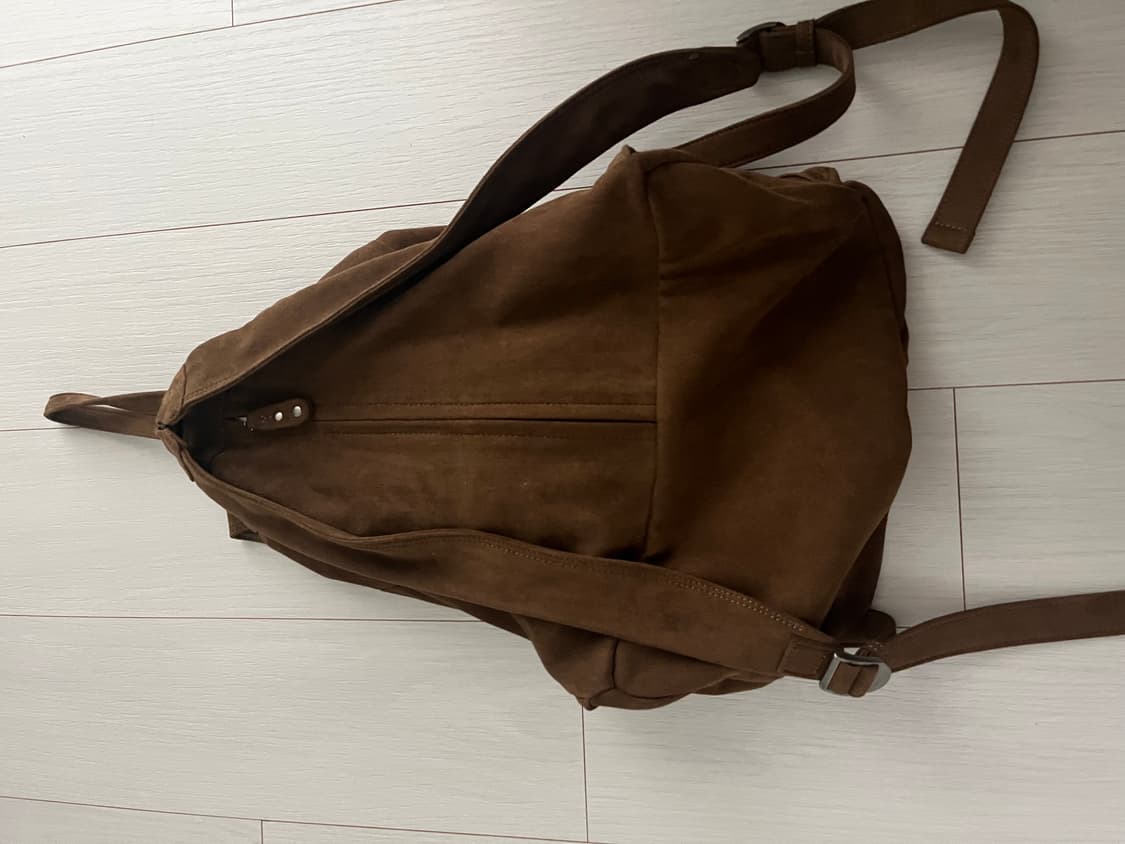 셀리테일즈 STUD POCKET BACKPACK BROWN 상품이미지3