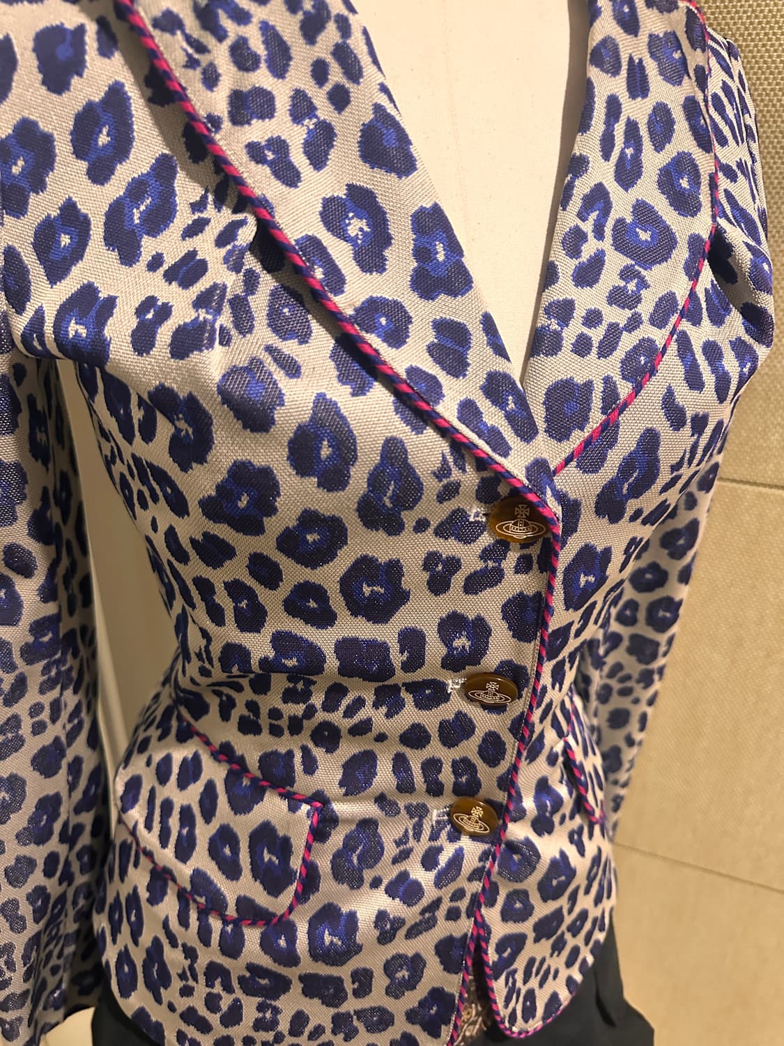 비비안웨스트우드 레드라벨 나나 갸루호피무늬 자켓 상품이미지4