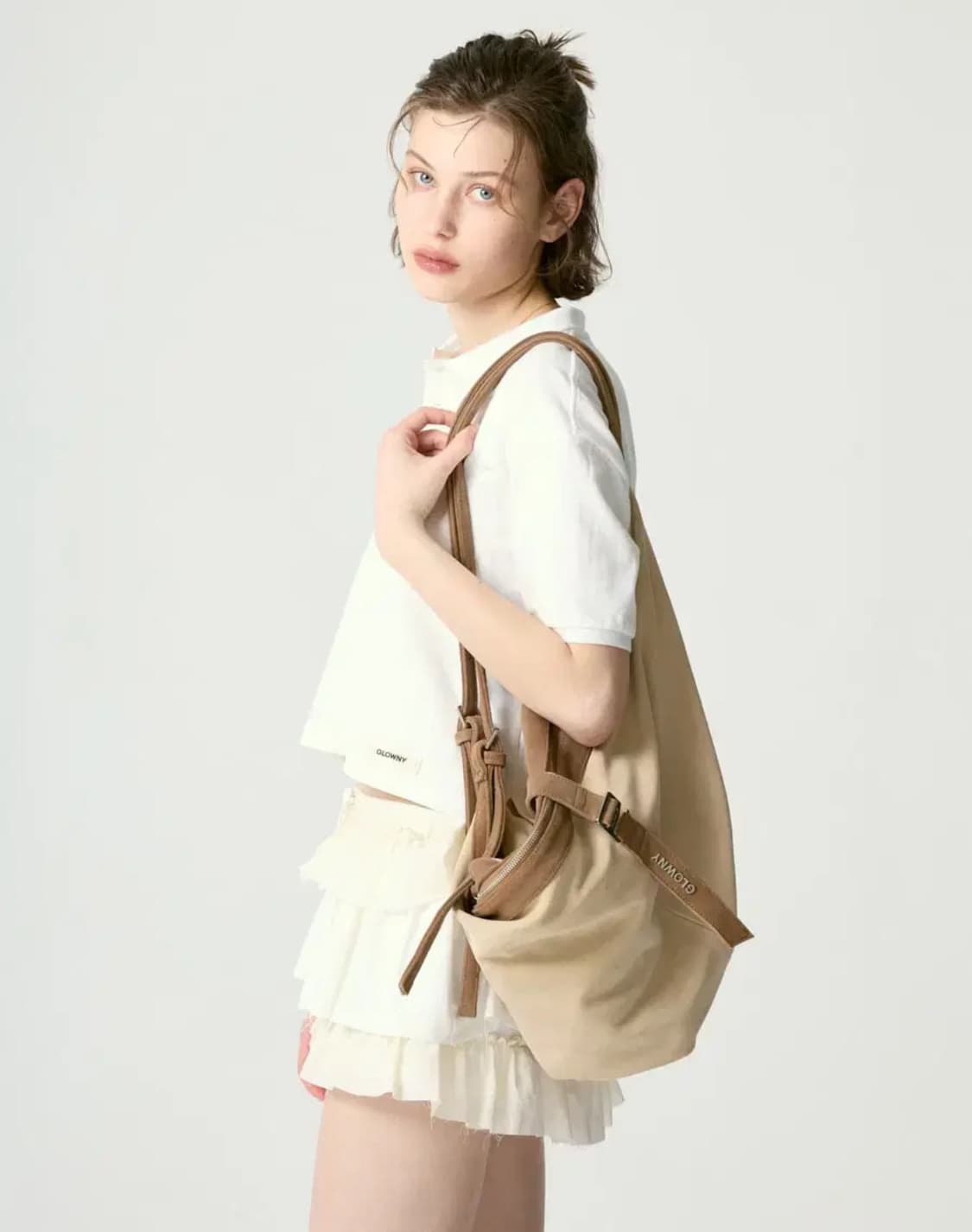 글로니 타오 리얼 스웨이드 호보백  상품이미지4