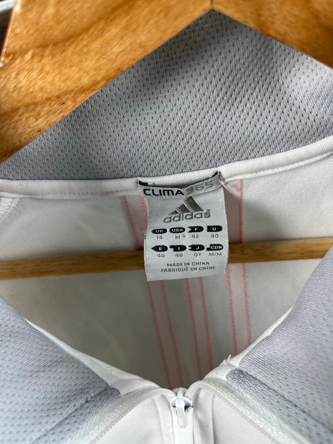 아디다스 화이트 딸기우유 져지 M 상품이미지4