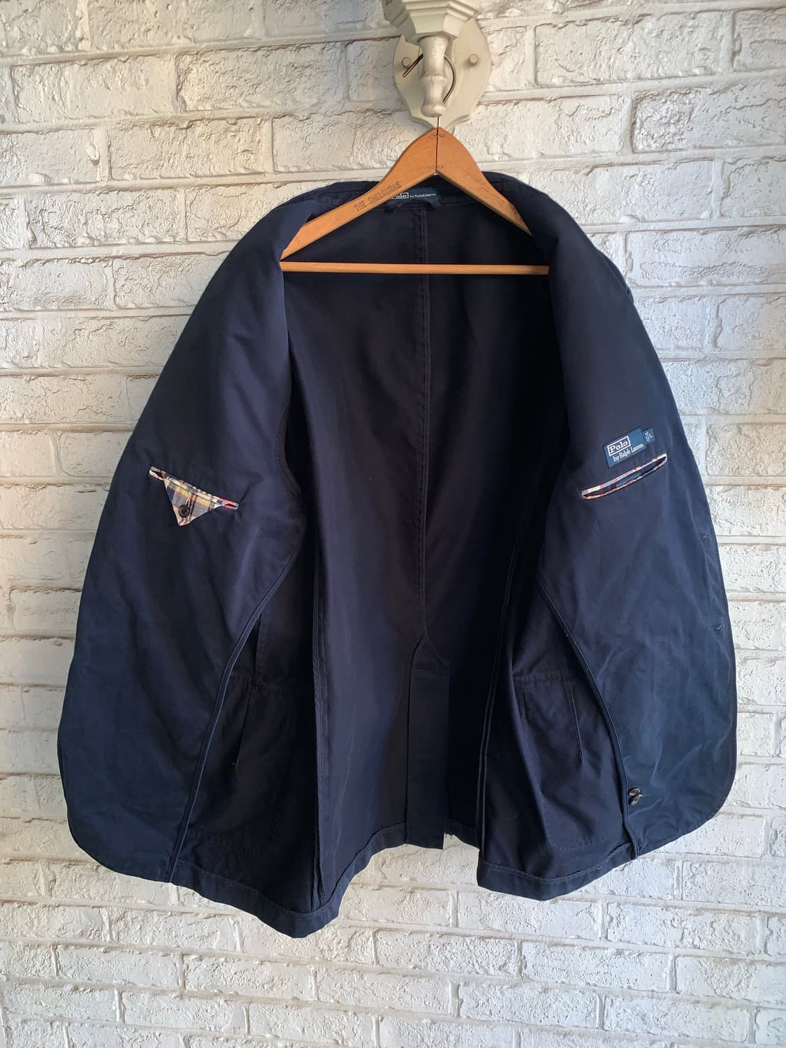 폴로 랄프로렌 트윌 자켓 3B 블레이져 L 상품이미지5