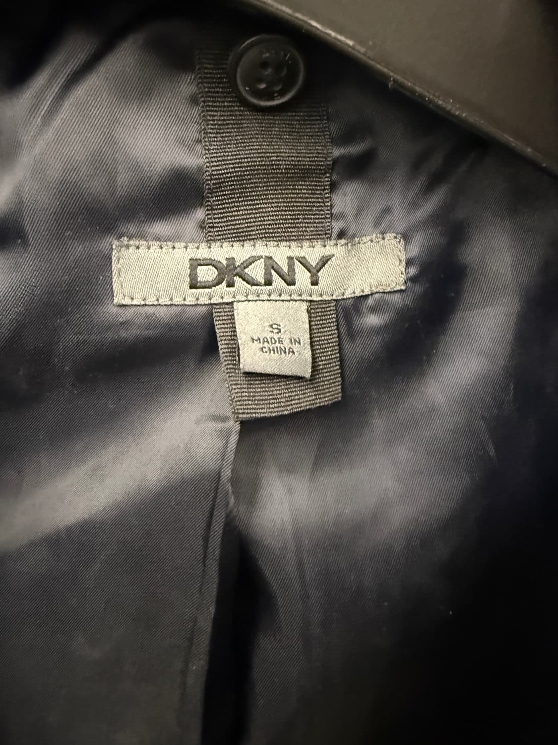 DKNY 네이비 남성 코트 S 상품이미지2