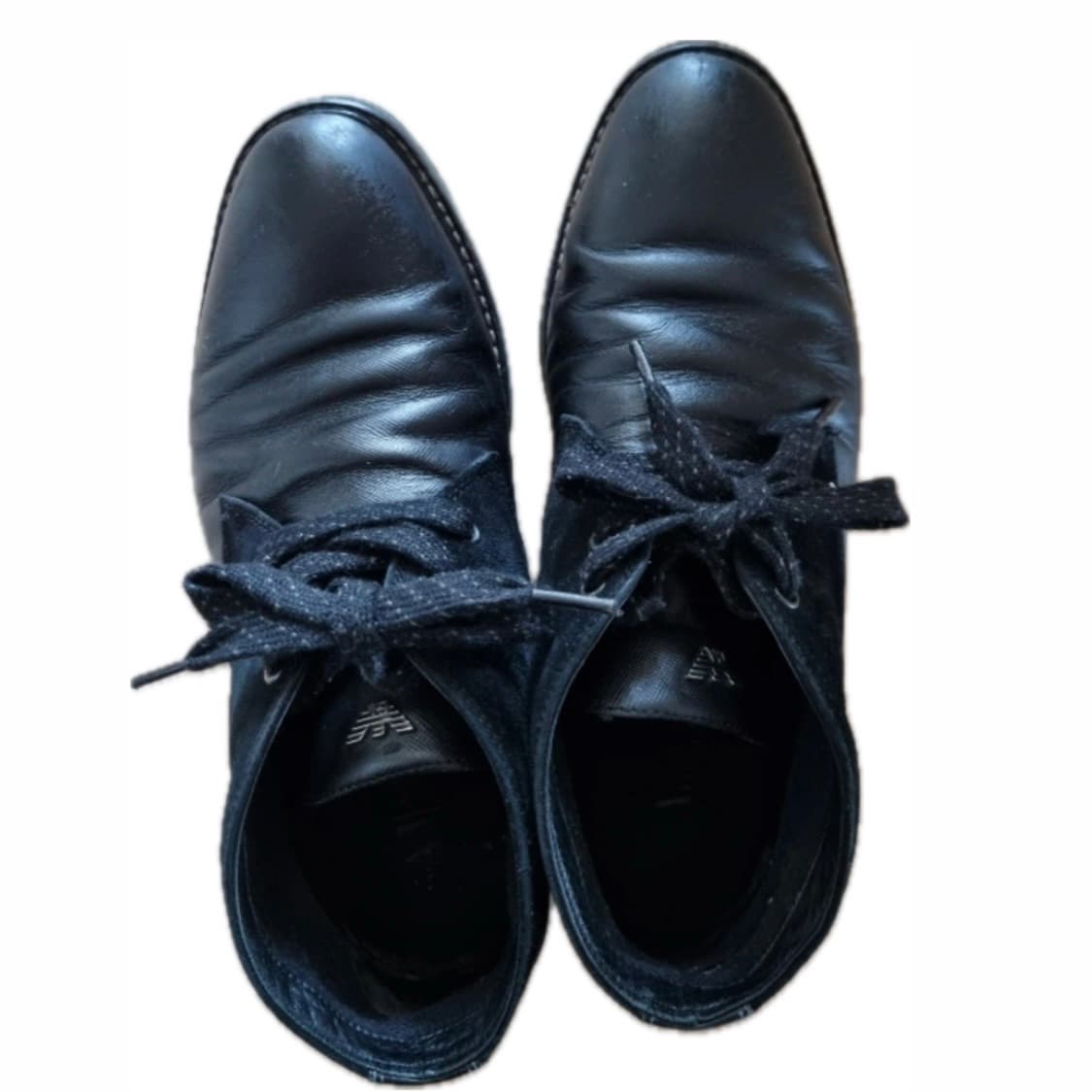 Giorgio Armani 블랙 레더 처카부츠 265 상품이미지2