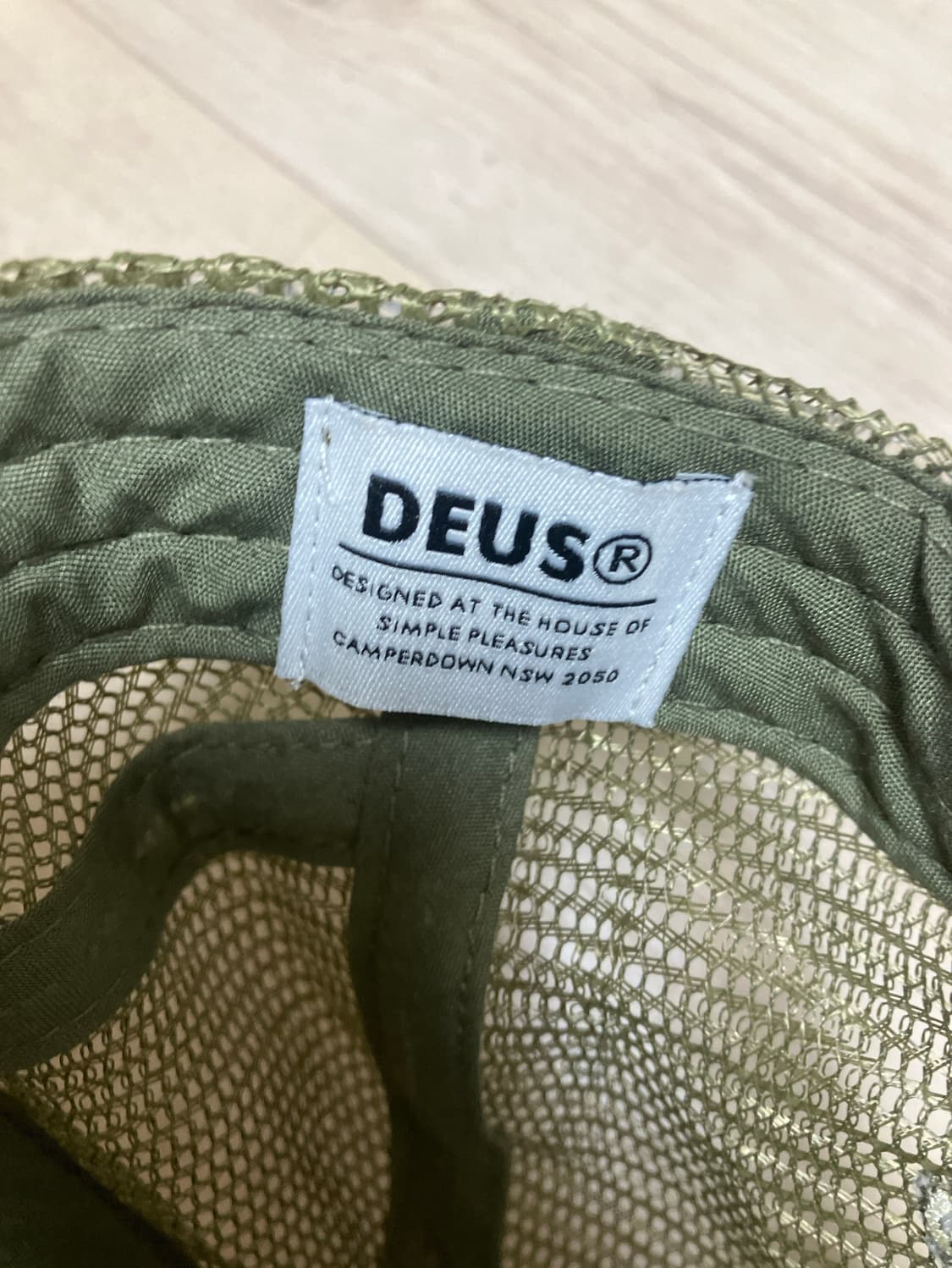 데우스 트러커 캡 모자 상품이미지2