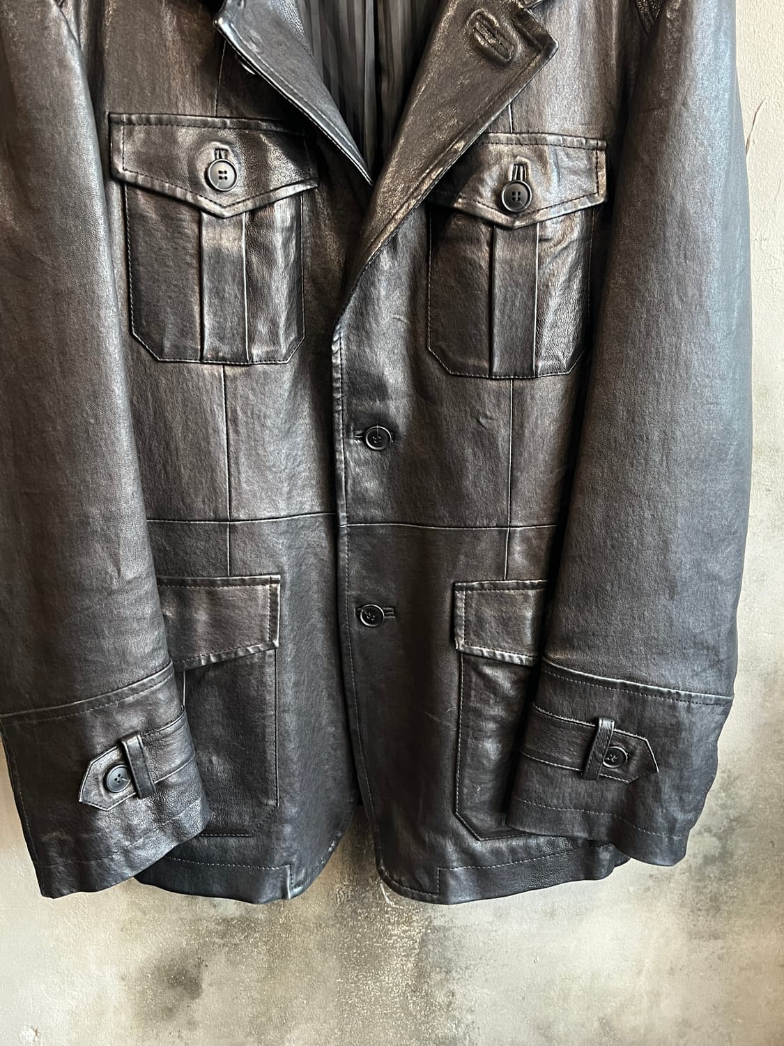 M-65 램스킨 레더 필드 자켓 상품이미지5