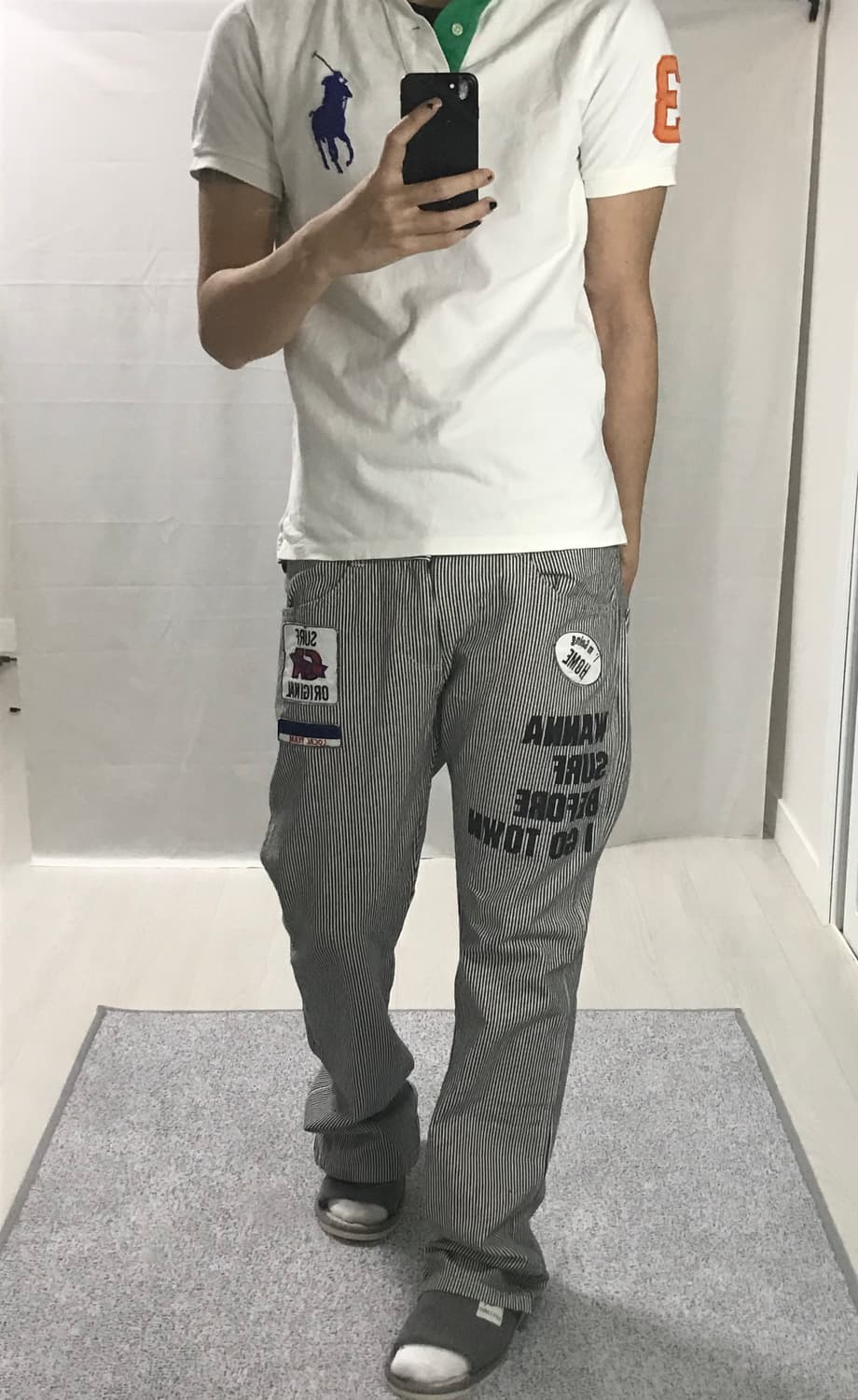 Striped Surf Patch Pants 상품이미지4