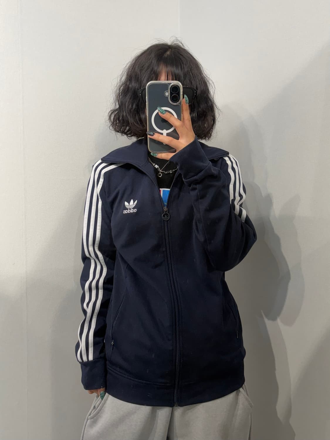 100 아디다스 유로파 트랙탑 자켓 져지 네이비 상품이미지1