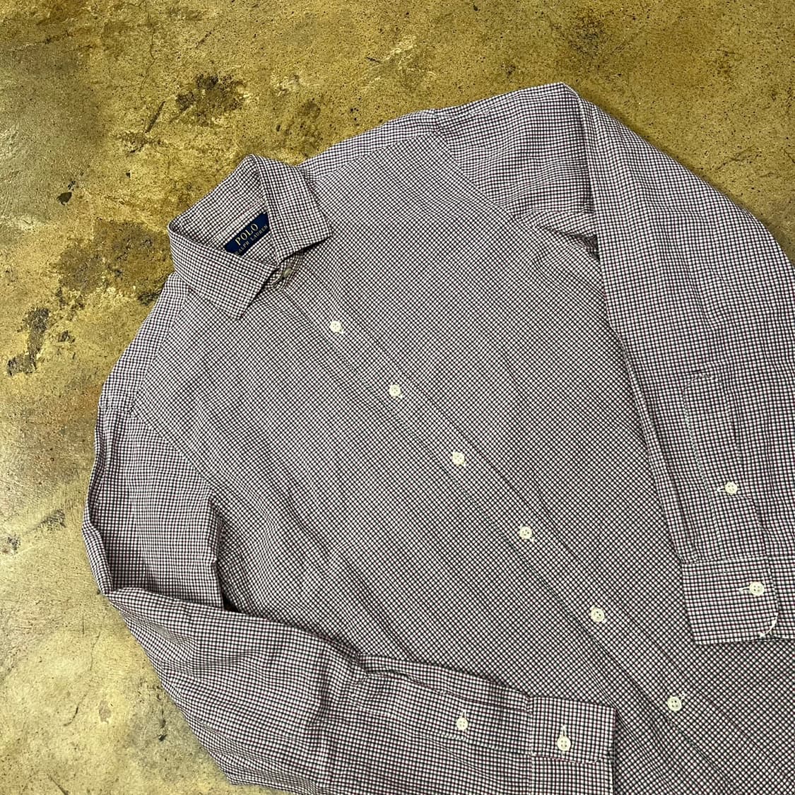 [정품/15] 폴로 랄프로렌 체크 셔츠 남방 b17 상품이미지1