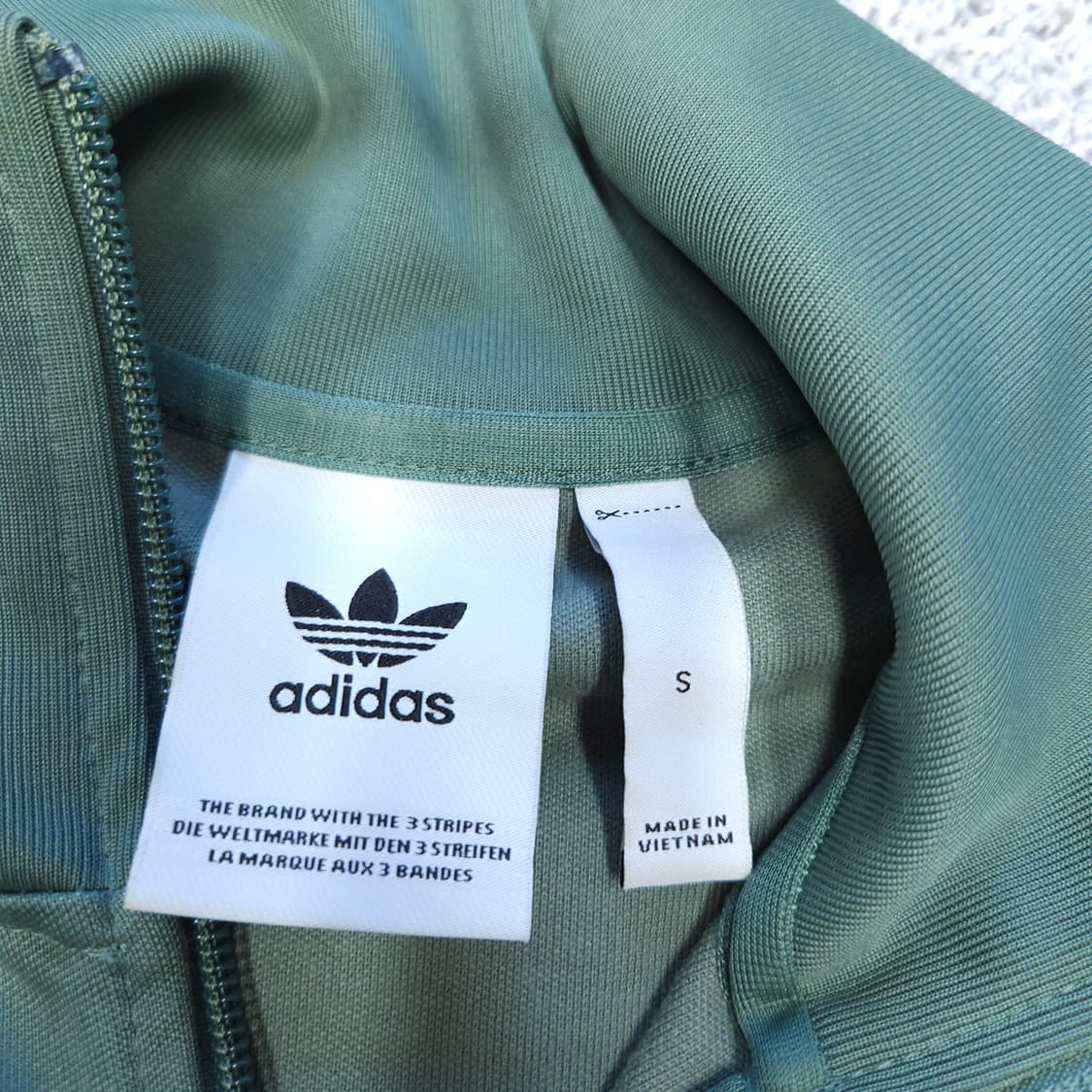 아디다스 베켄하우어 민티 져지 집업 파이어버드 상품이미지5