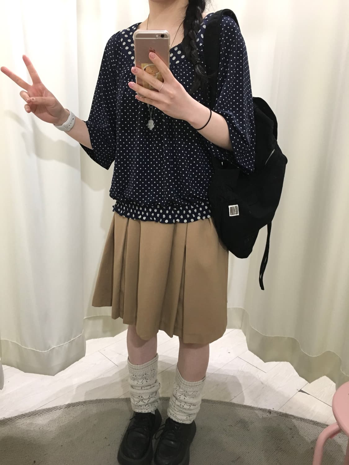 e.a.p dot blouse 상품이미지6
