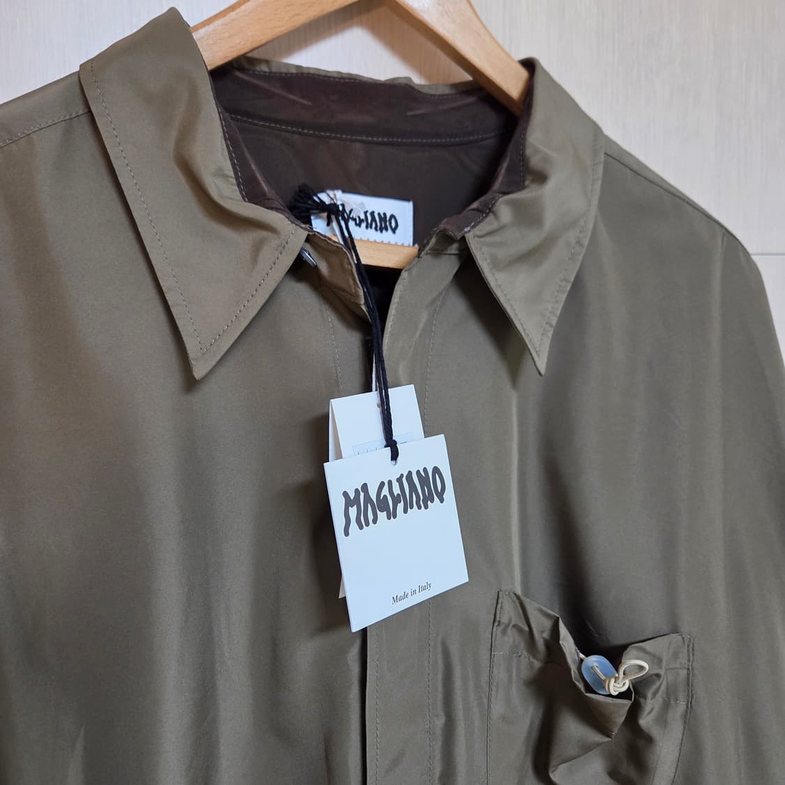 [Made in Italy] Magliano 모카 셔츠자켓 (M) 상품이미지2