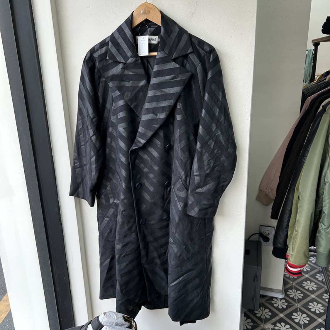 16482 - 이세이 미야케 스트라이프 코트 상품이미지2