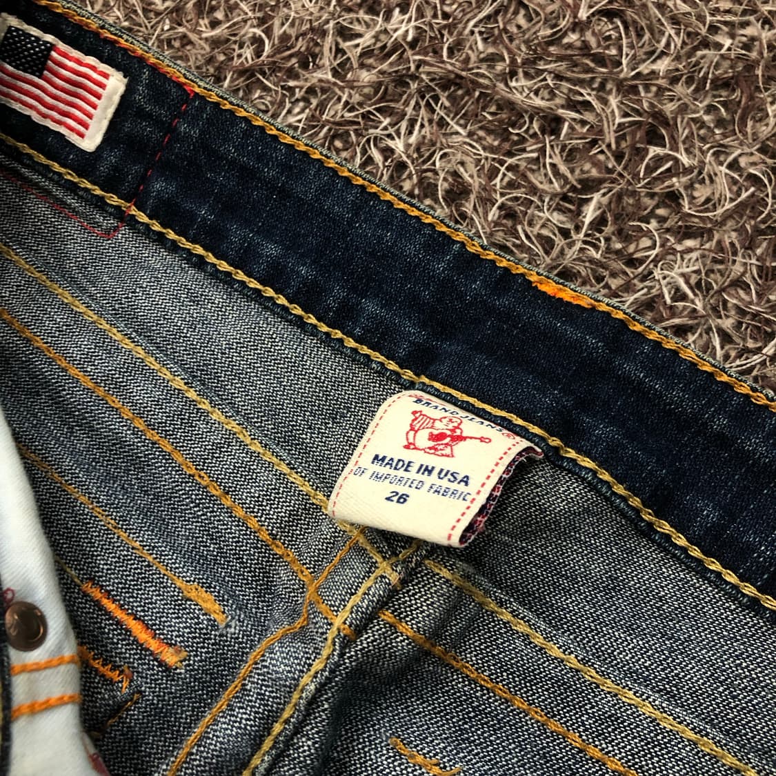 트루릴리전 JOEY 조이 플레어 부츠컷 데님 팬츠 상품이미지7