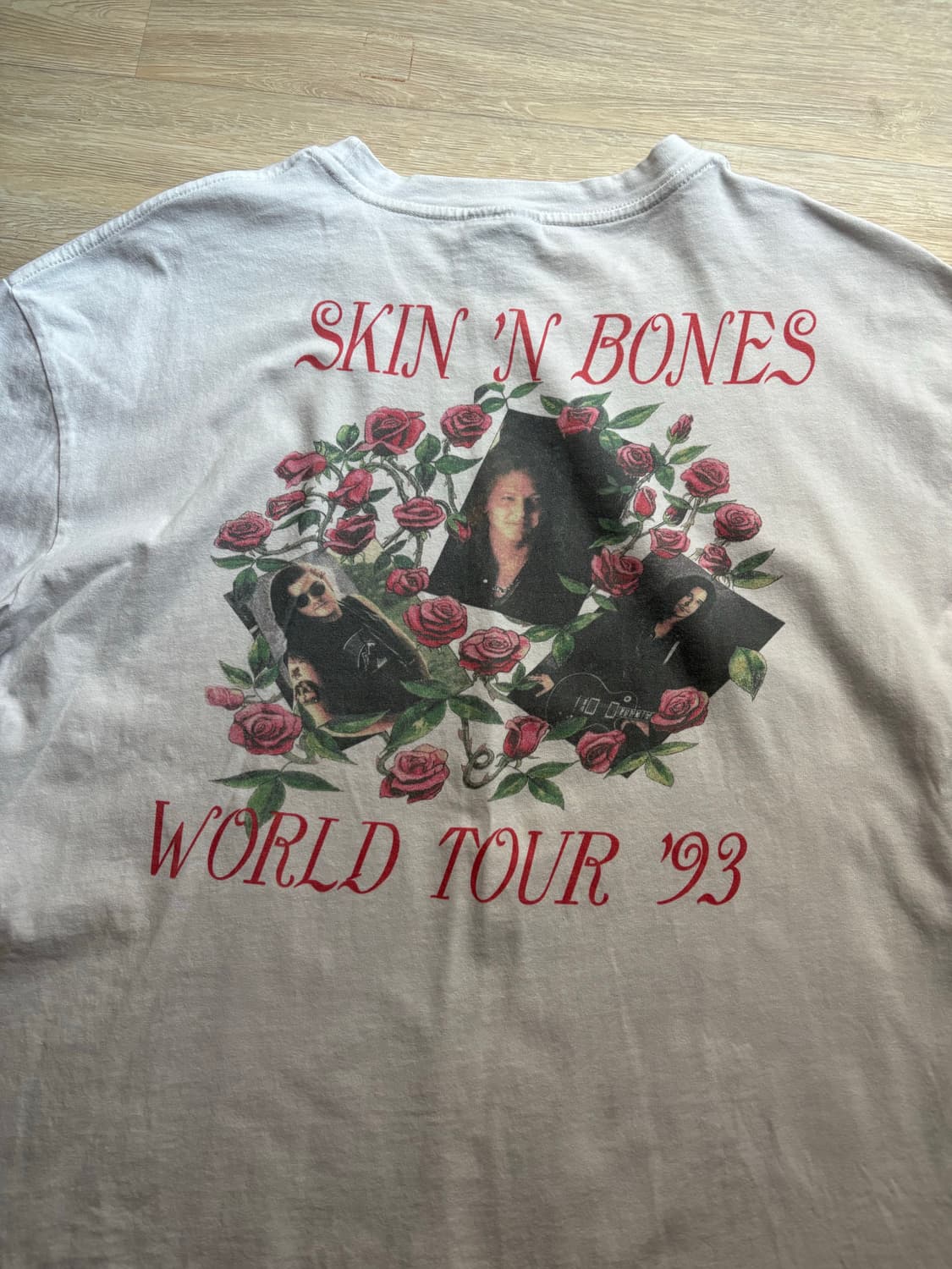 건즈앤로지스 리프린트 빈티지 밴드티 xl 상품이미지6