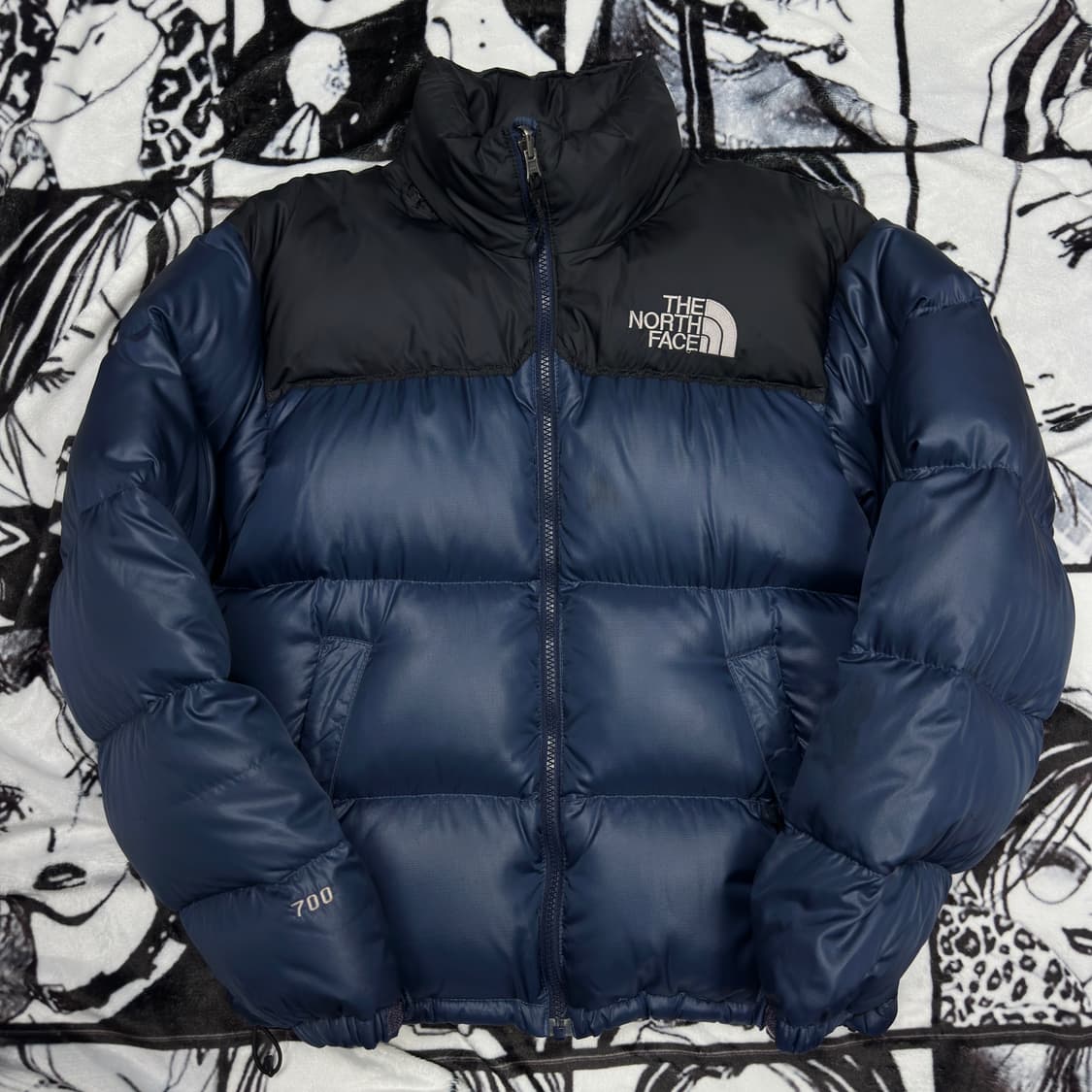 노스페이스 곤색 700 구형 눕시다운패딩 상품이미지2