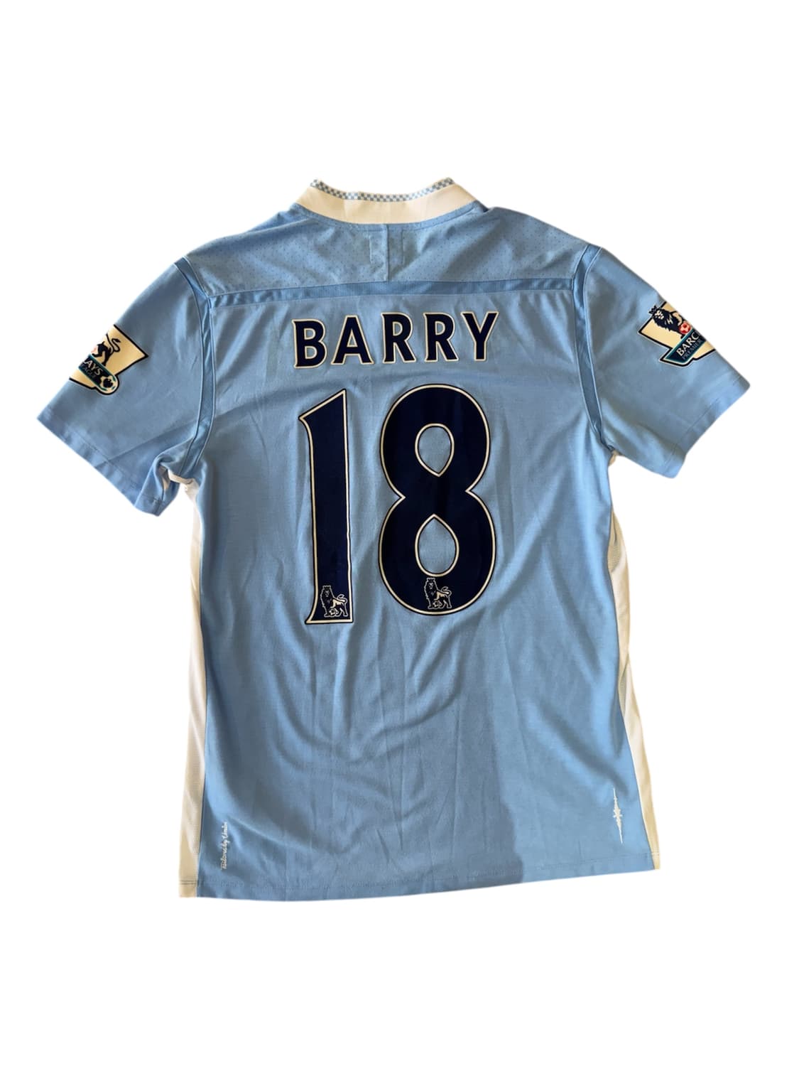 11-12 맨체스터 시티 홈 가레스 배리 유니폼 상품이미지1