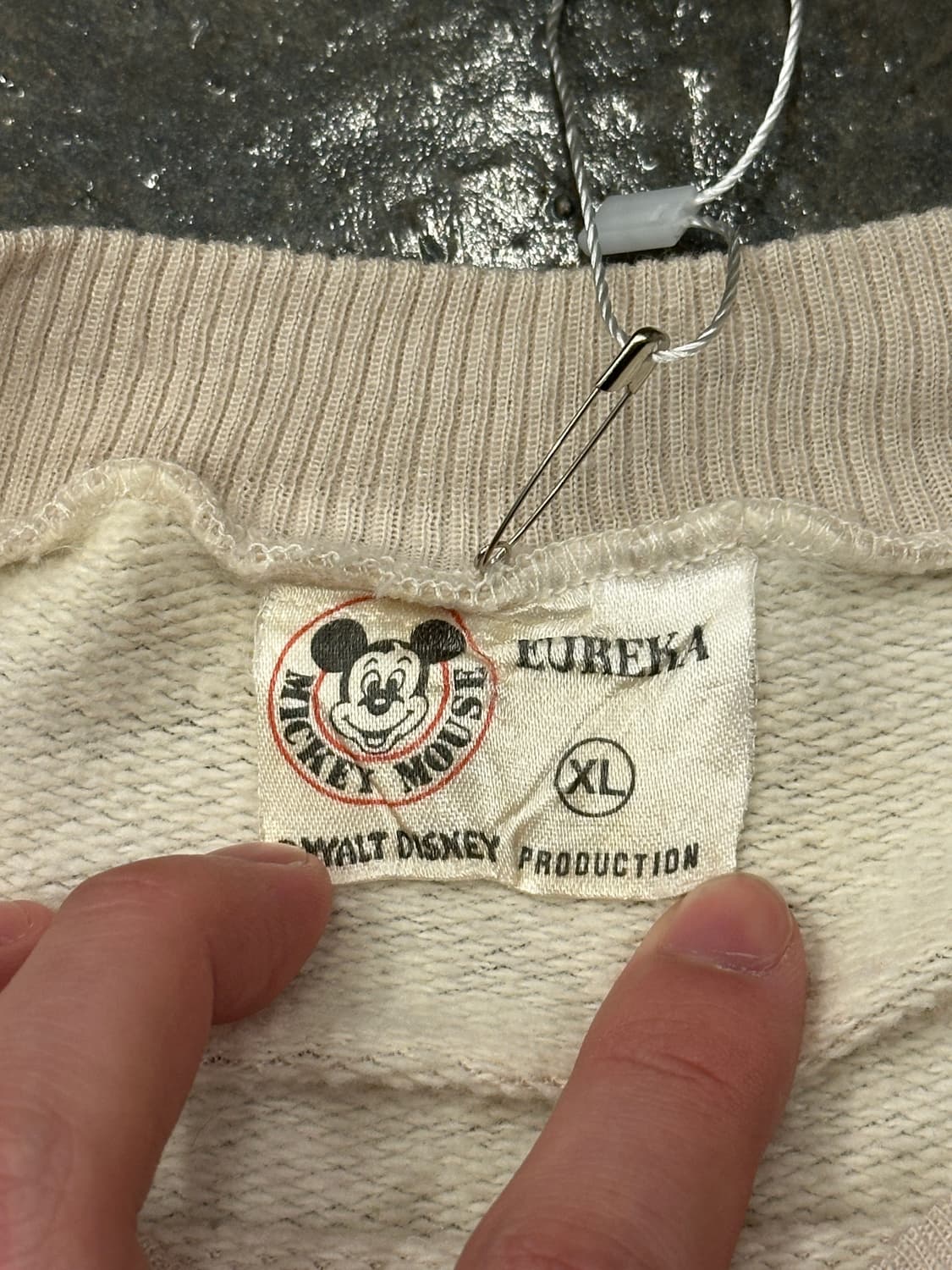1970s MICKY sweatshirts 디즈니 맨투맨 스웻셔츠 XL 상품이미지4