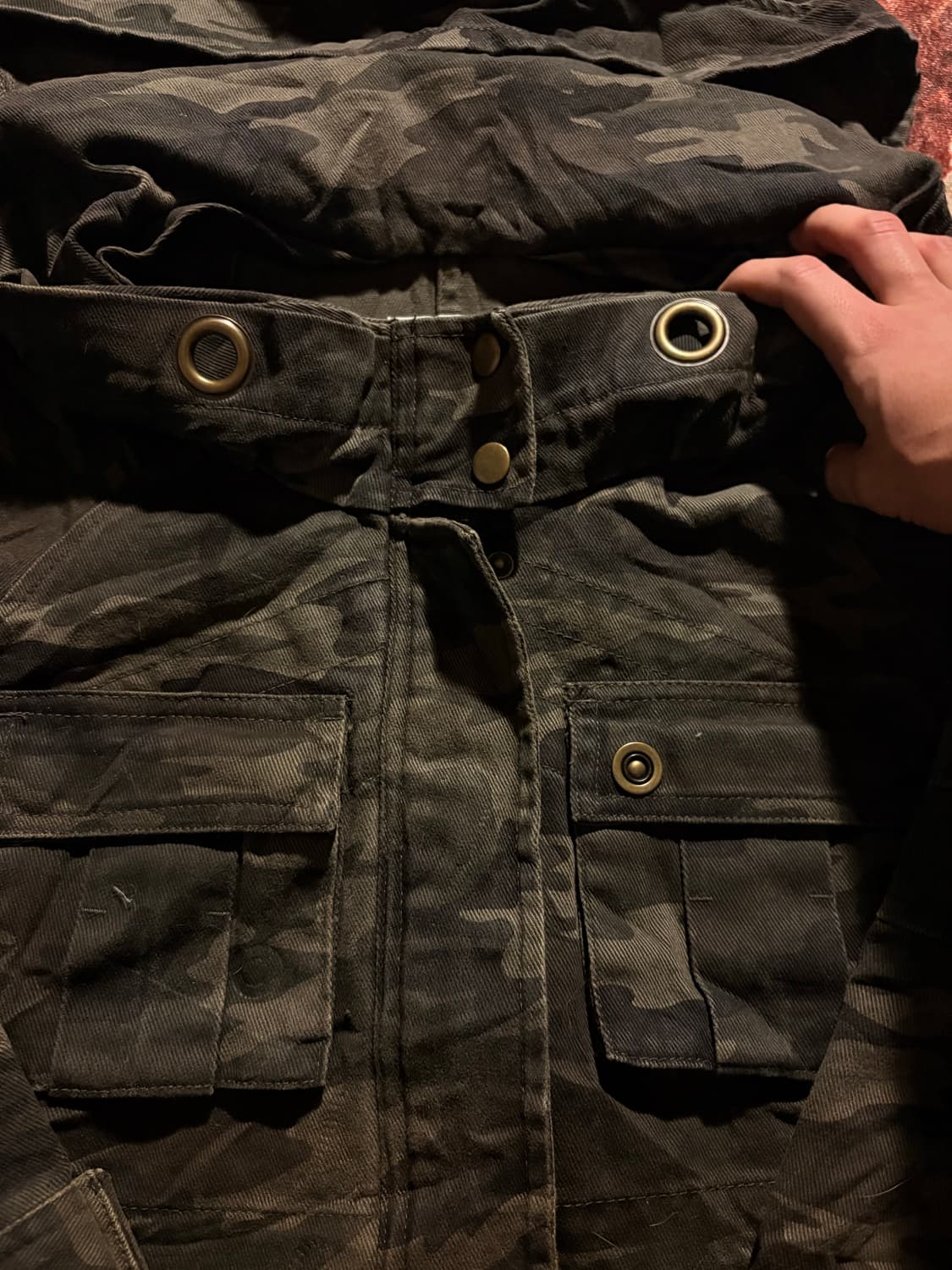 Colza military hoodie jacket 상품이미지2