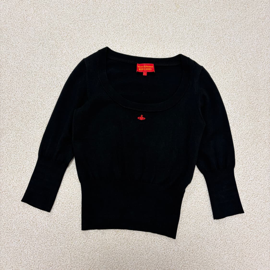 비비안웨스트우드 유넥 7부 니트 상품이미지2