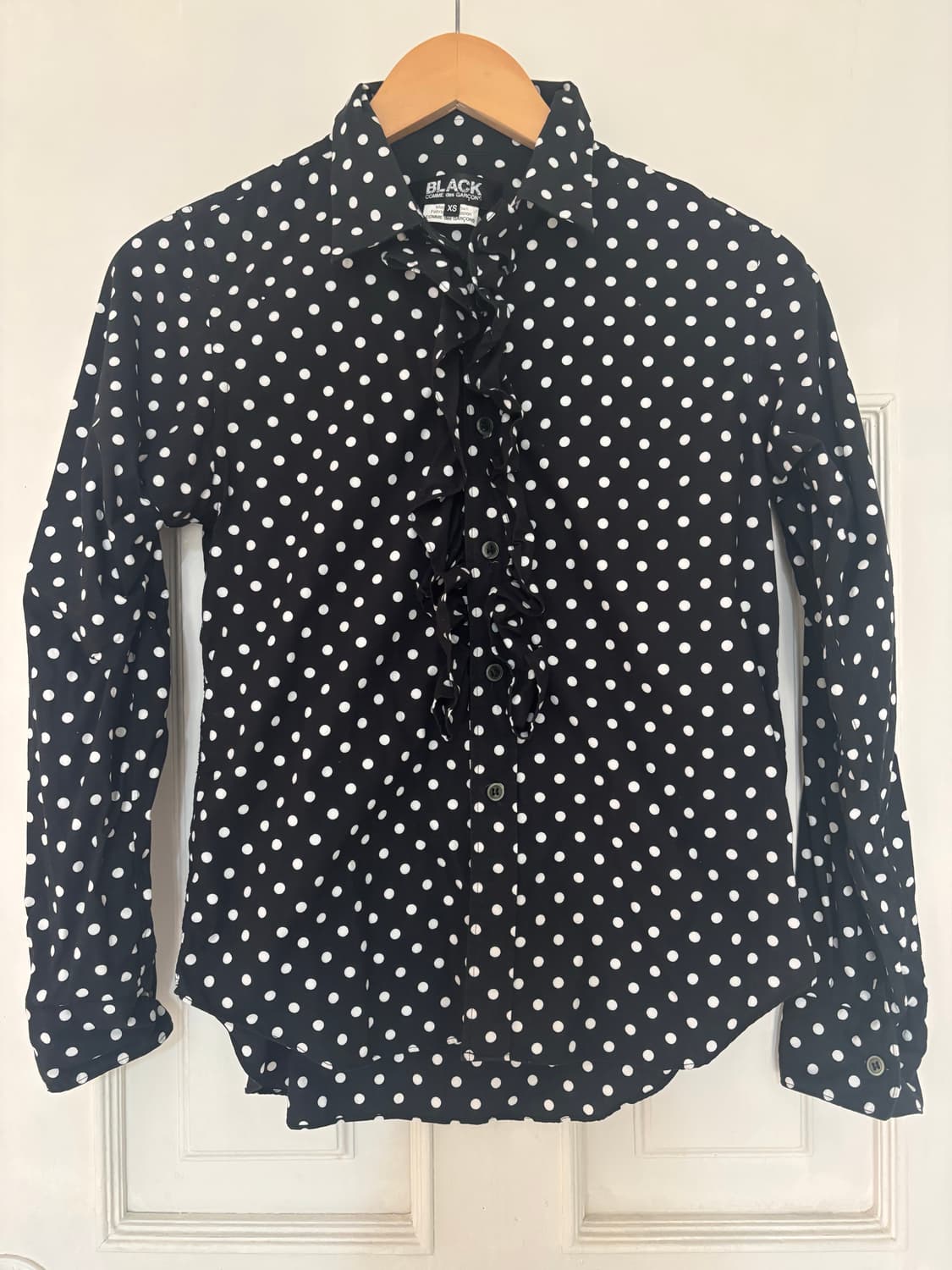 꼼데가르송 도트셔츠 상품이미지1