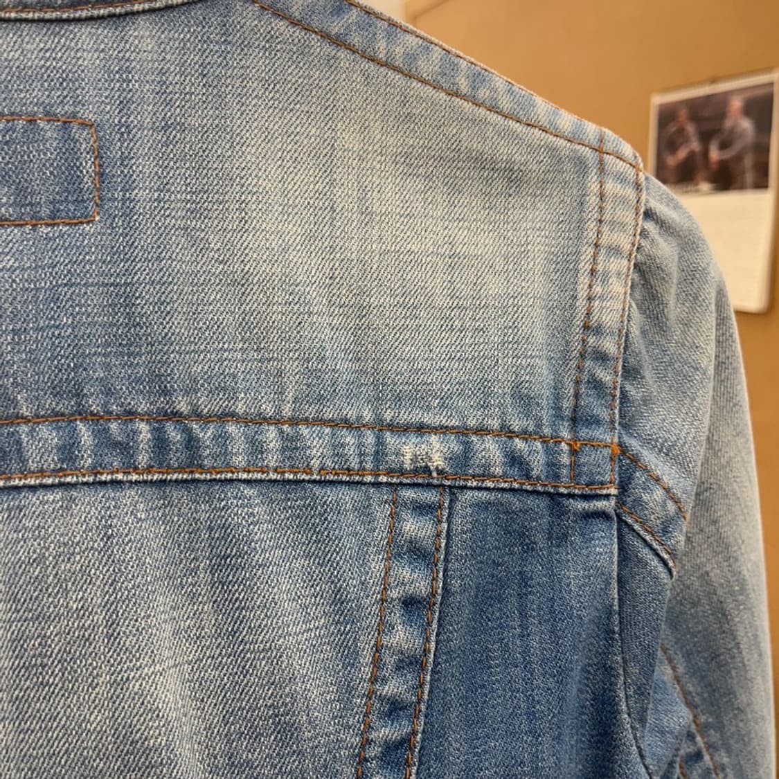 캘빈클라인 빈티지 크롭 슬림핏 데님자켓 XS C08400 상품이미지8