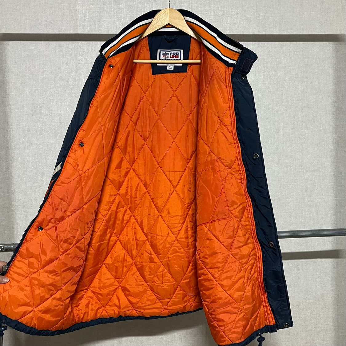 스타터 브롱코스 NFL 올드스쿨 패딩 XL 상품이미지10