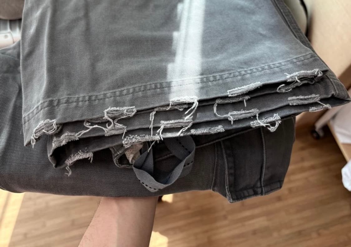 24fw 빈티지워싱코튼카고팬츠 erl 상품이미지4