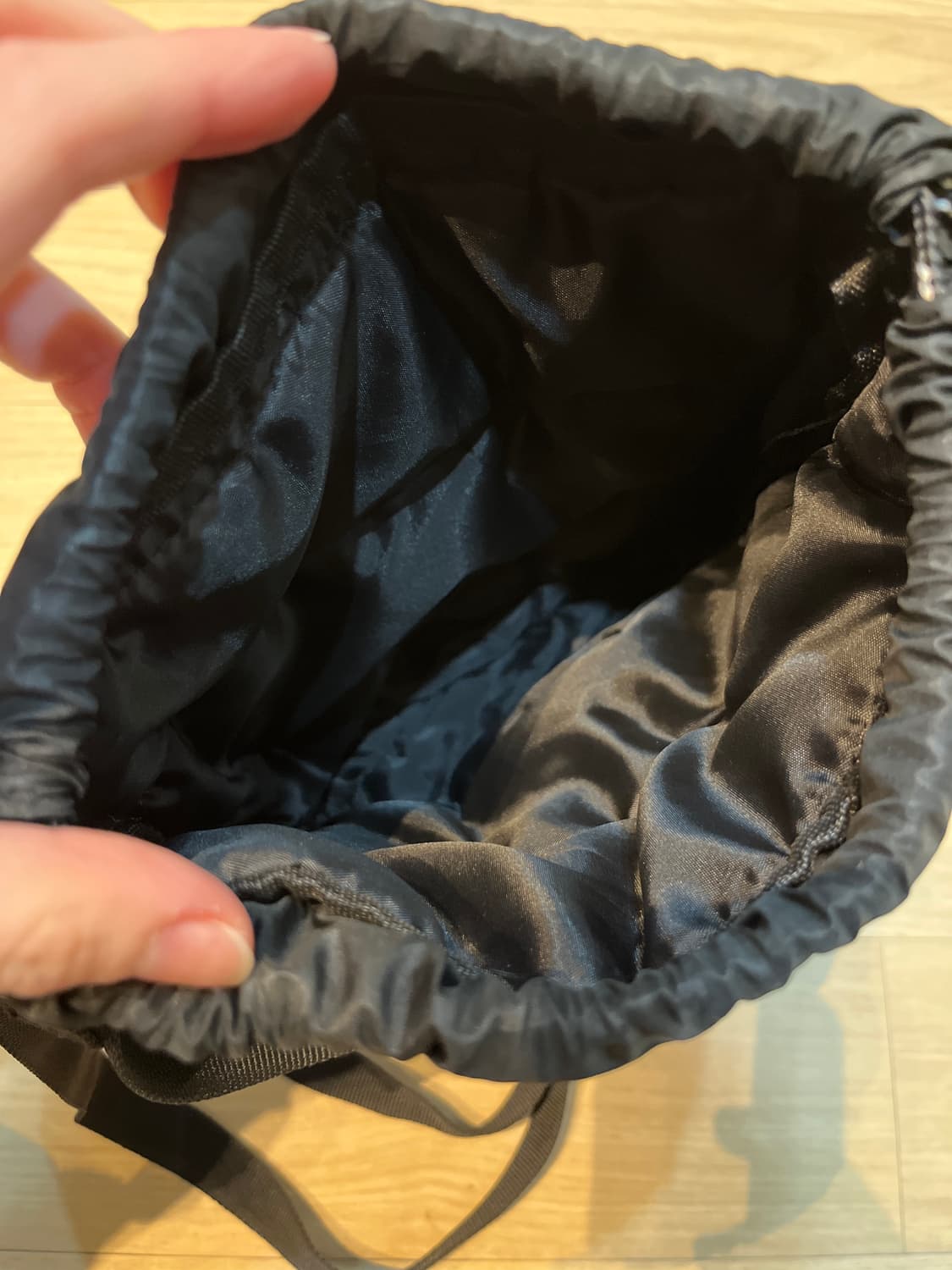 LL Bean 엘엘빈 블랙 퀄팅 버킷백 상품이미지5