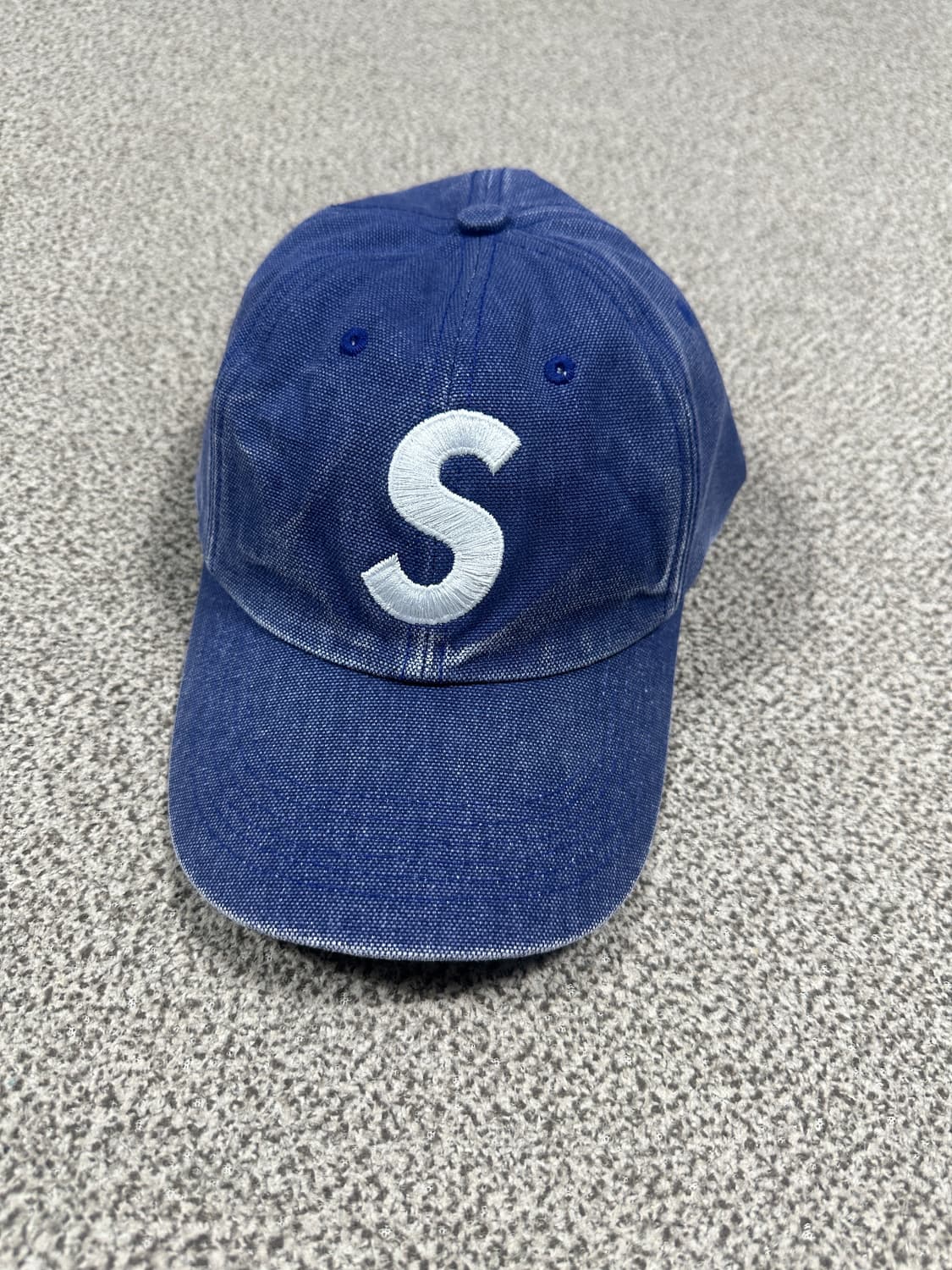 슈프림 피그먼트 캔버스 S로고 볼캡 23ss 상품이미지2