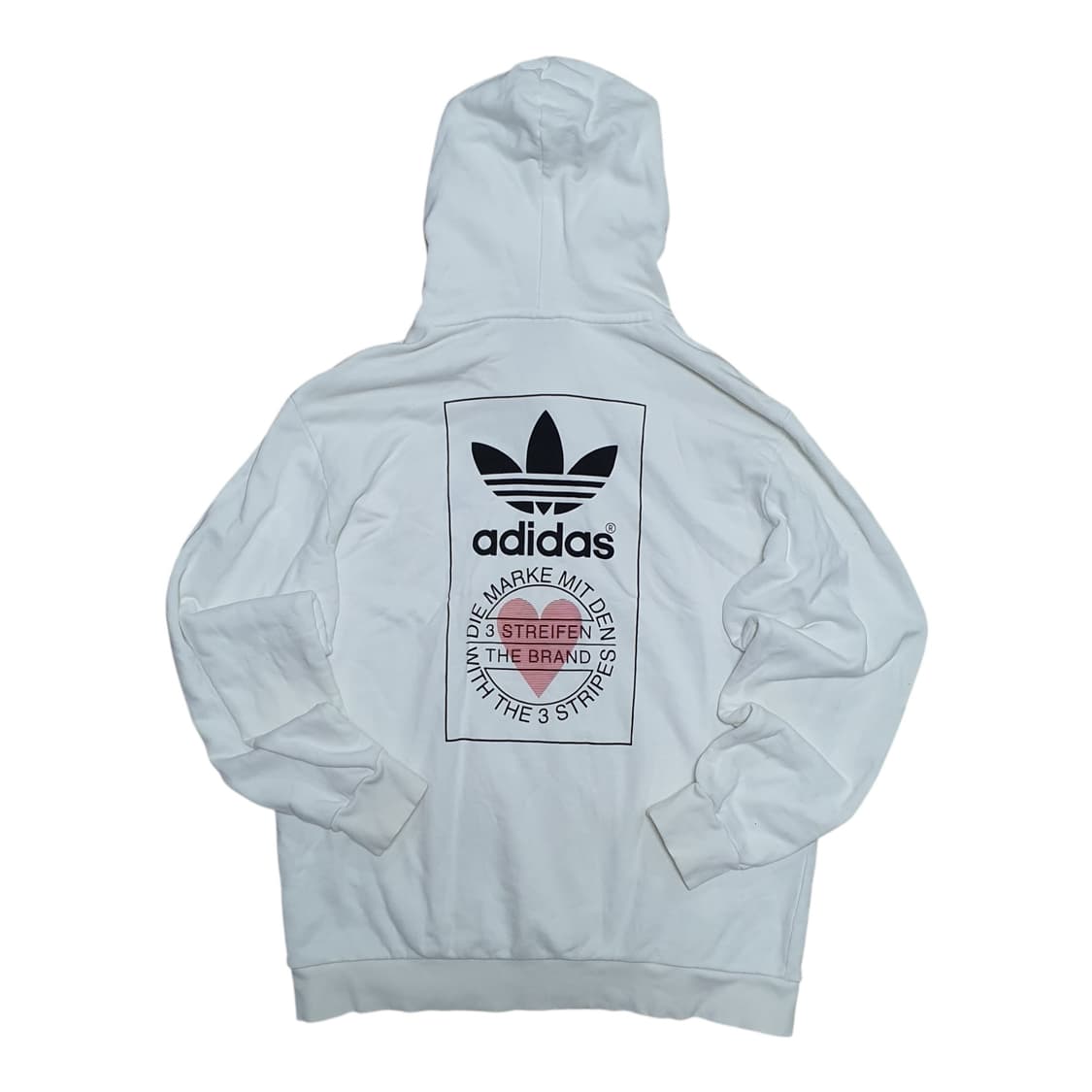 ✨ (바배) 아디다스 백로고 화이트 후드티 상품이미지1