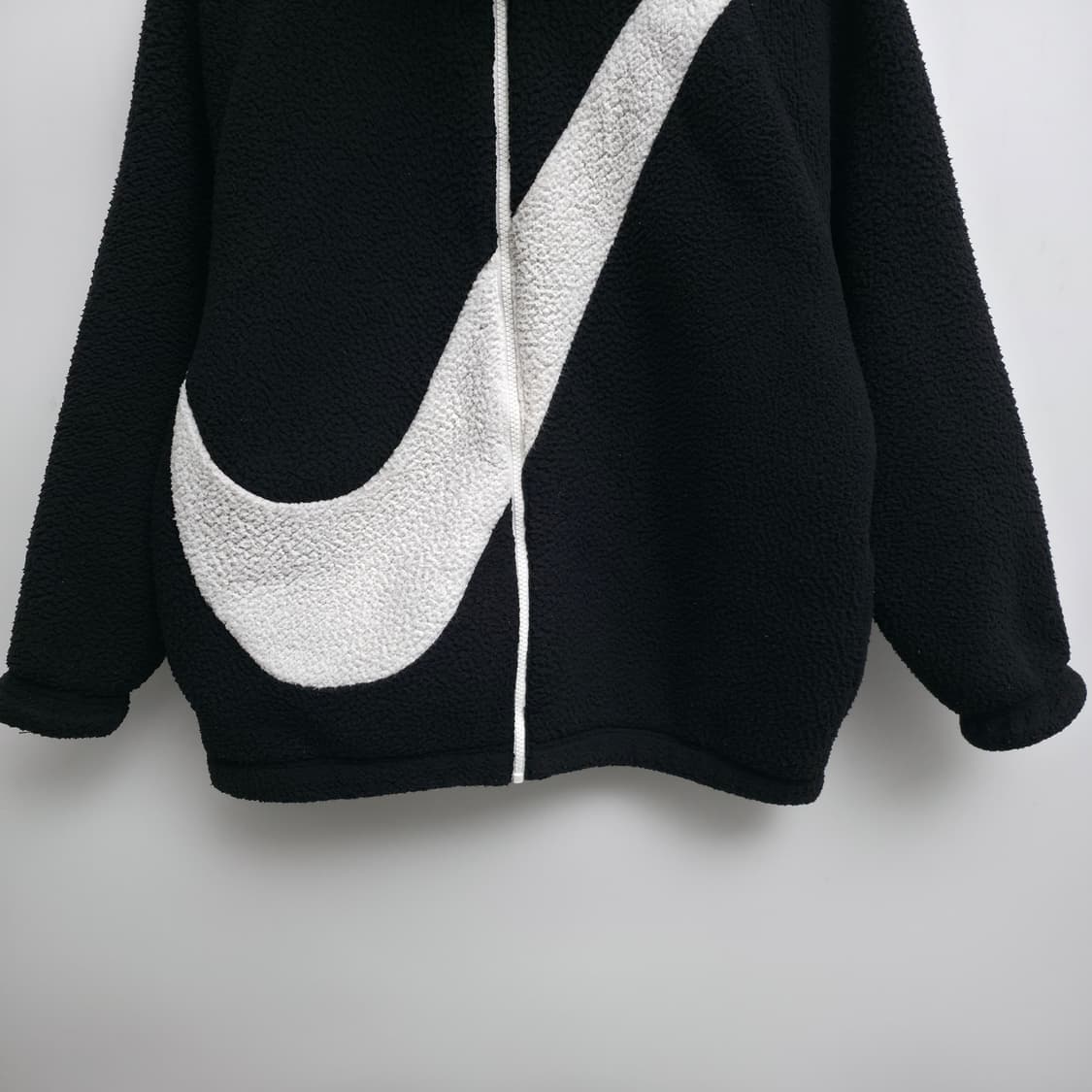 [S] 나이키 리버시블 스우시 플리스 자켓 블랙 상품이미지3