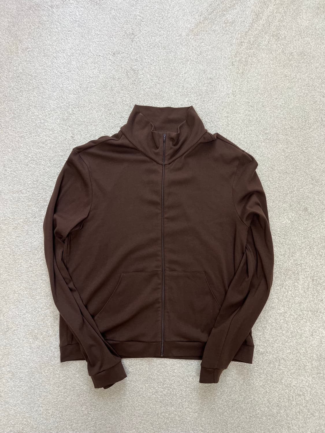 머듈 넥집업 브라운 3사이즈 상품이미지1