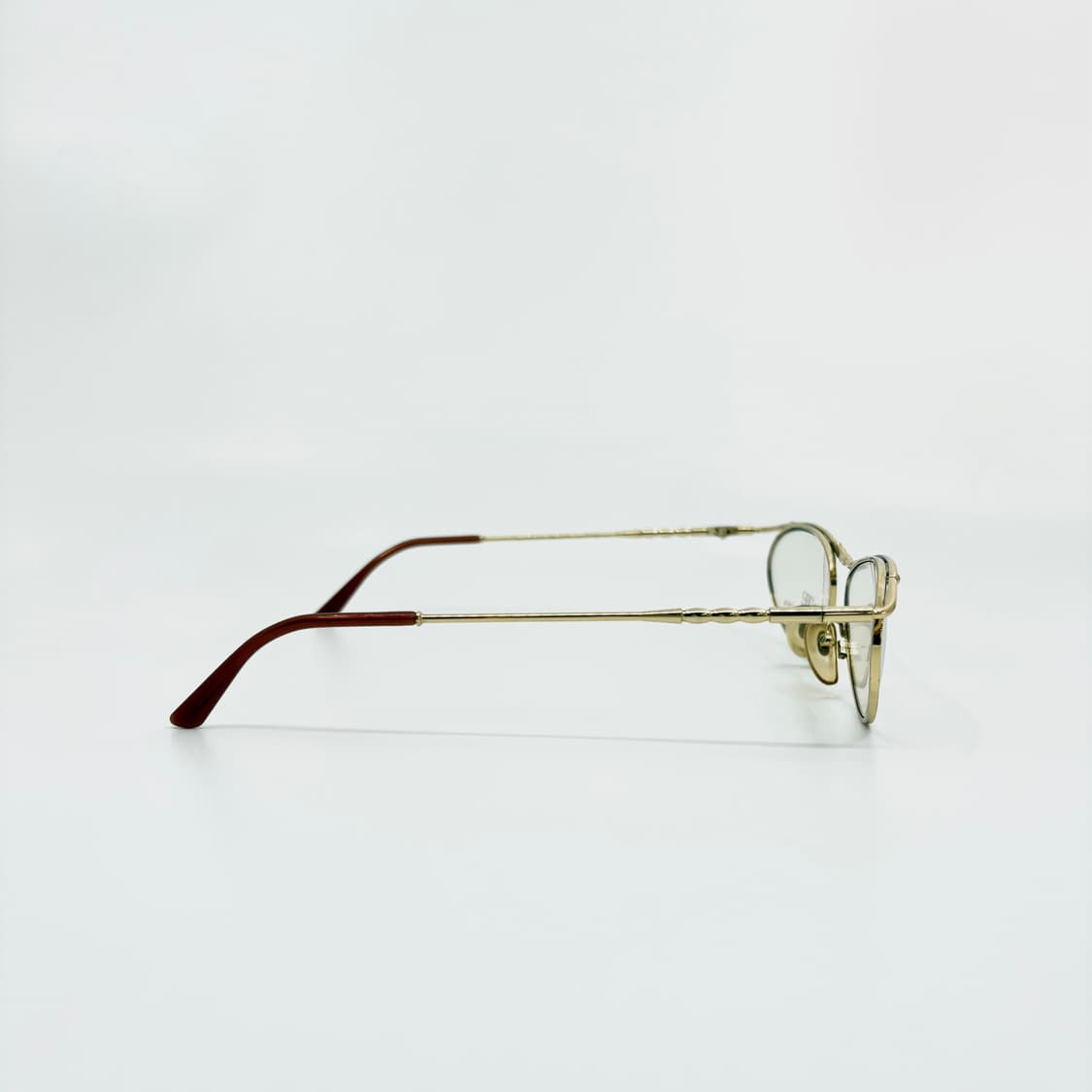 Diego Dalla Palma 이탈리아 빈티지 레트로 골드 프레임 안경 상품이미지5