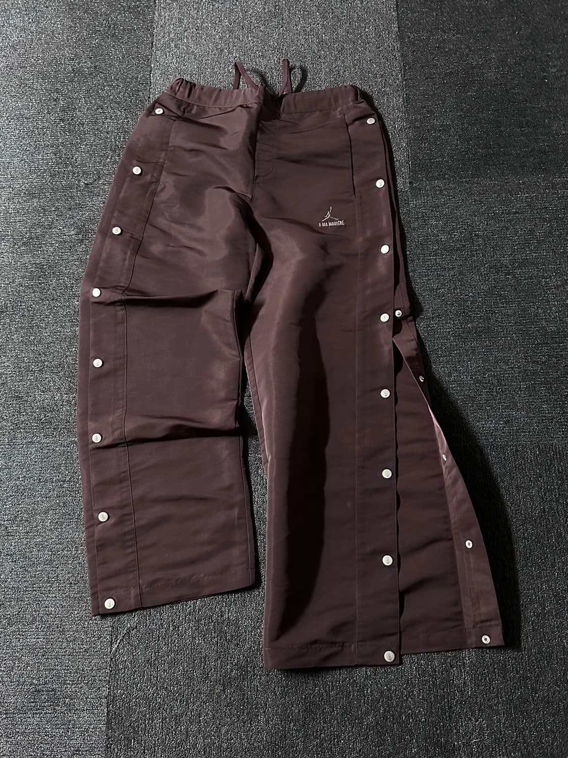 조던 x 아 마 마니에르 루즈핏  콜라보 스냅 팬츠 상품이미지2