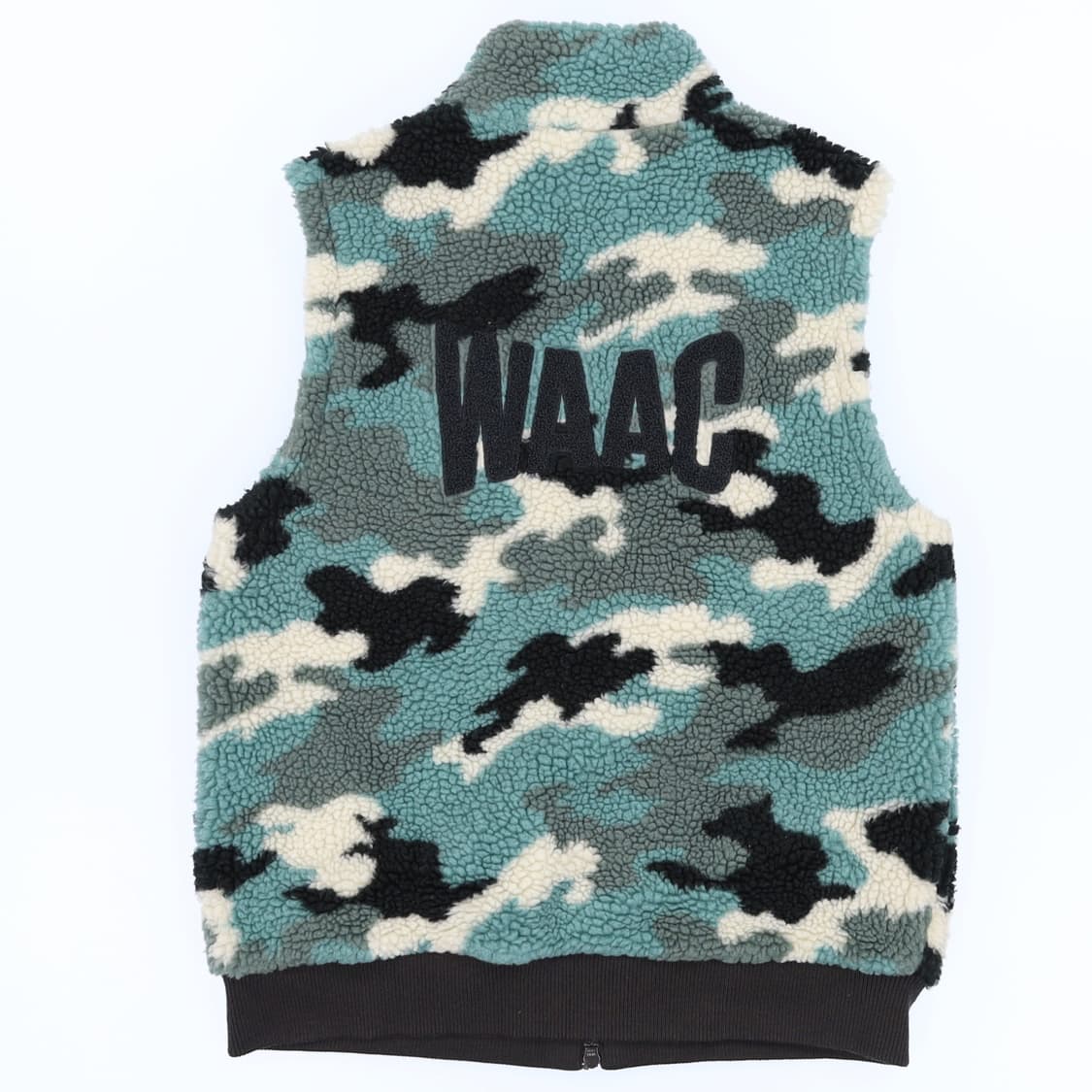 [2] 왁 WAAC 골프 밀리터리 플리스 방풍 조끼 집업 자켓 N6892 상품이미지2