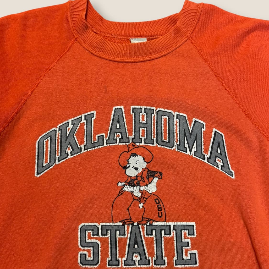 80s USA Champion Oklahoma 스웻셔츠 L 상품이미지2