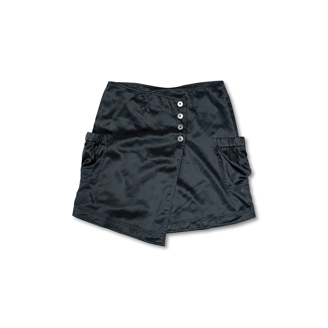 Pocket Lab Silk Mini Skirt 상품이미지1