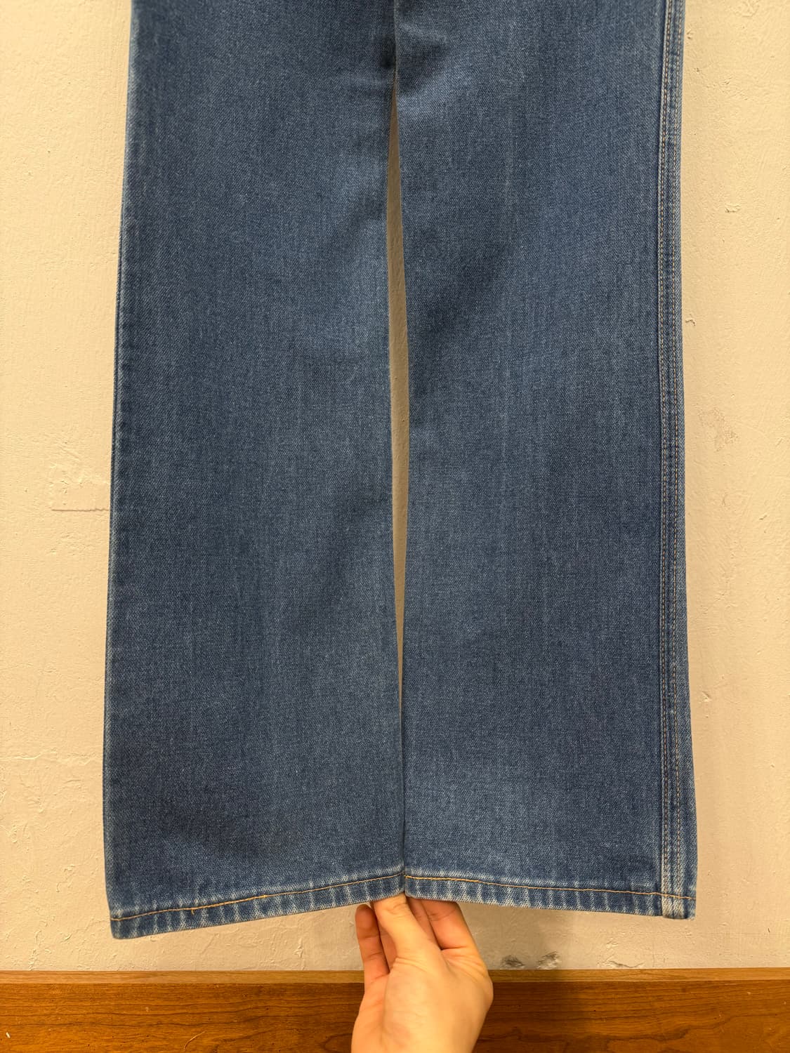 80s 미제 랭글러 스트레이트 데님 팬츠 상품이미지4