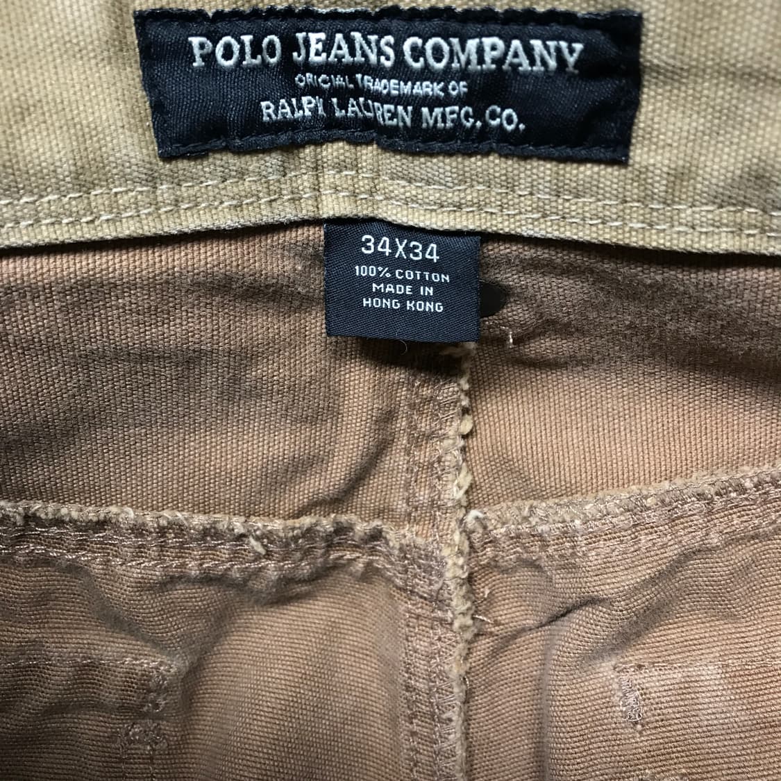 폴로 진스 코튼 팬츠 베이지 34X34 상품이미지7