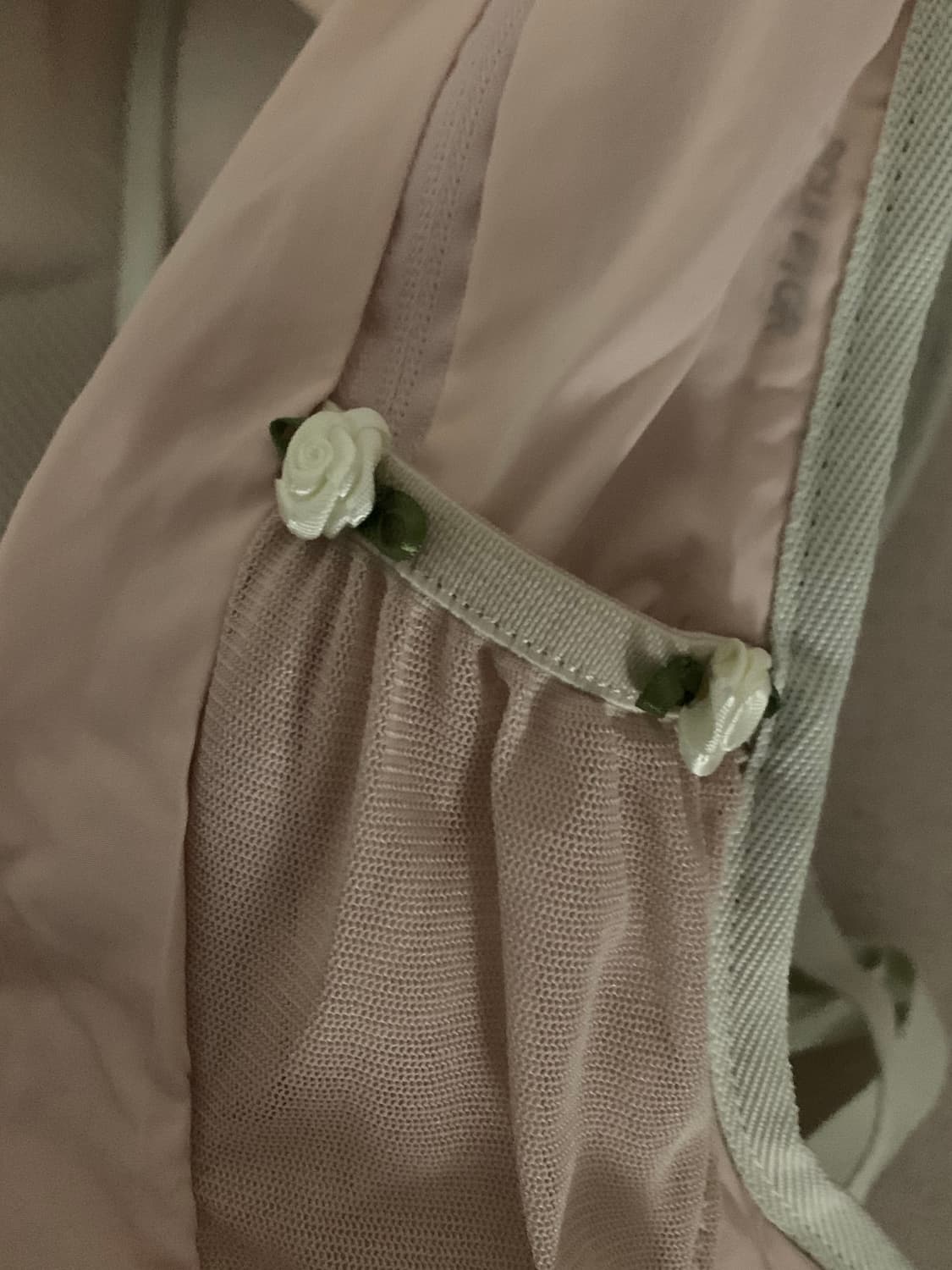 새상품 스컬프터 발레리나 핑크 나일론 백팩 상품이미지4