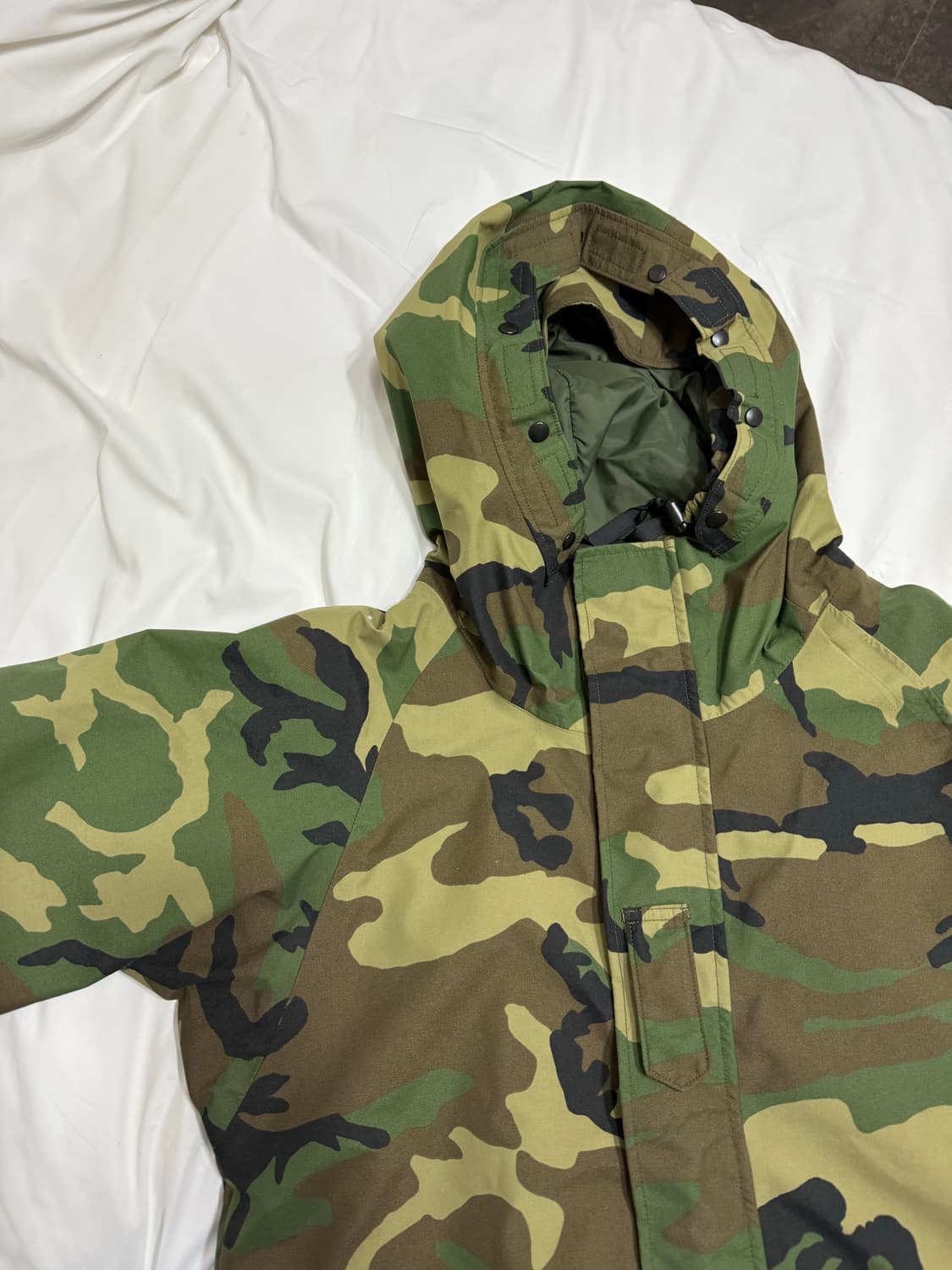 미군 ECWCS 1세대 고어텍스 파카 LARGE-LONG / 군납 정품  상품이미지1