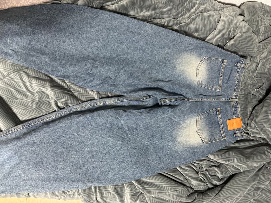 뉴치프시크 배기 데님 진 상품이미지2