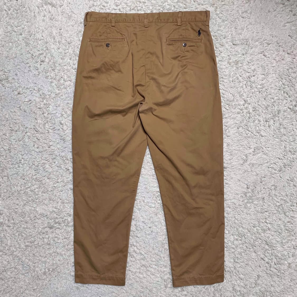 [37] 폴로 랄프로렌 와이드핏 투턱 치노팬츠 에단 상품이미지2
