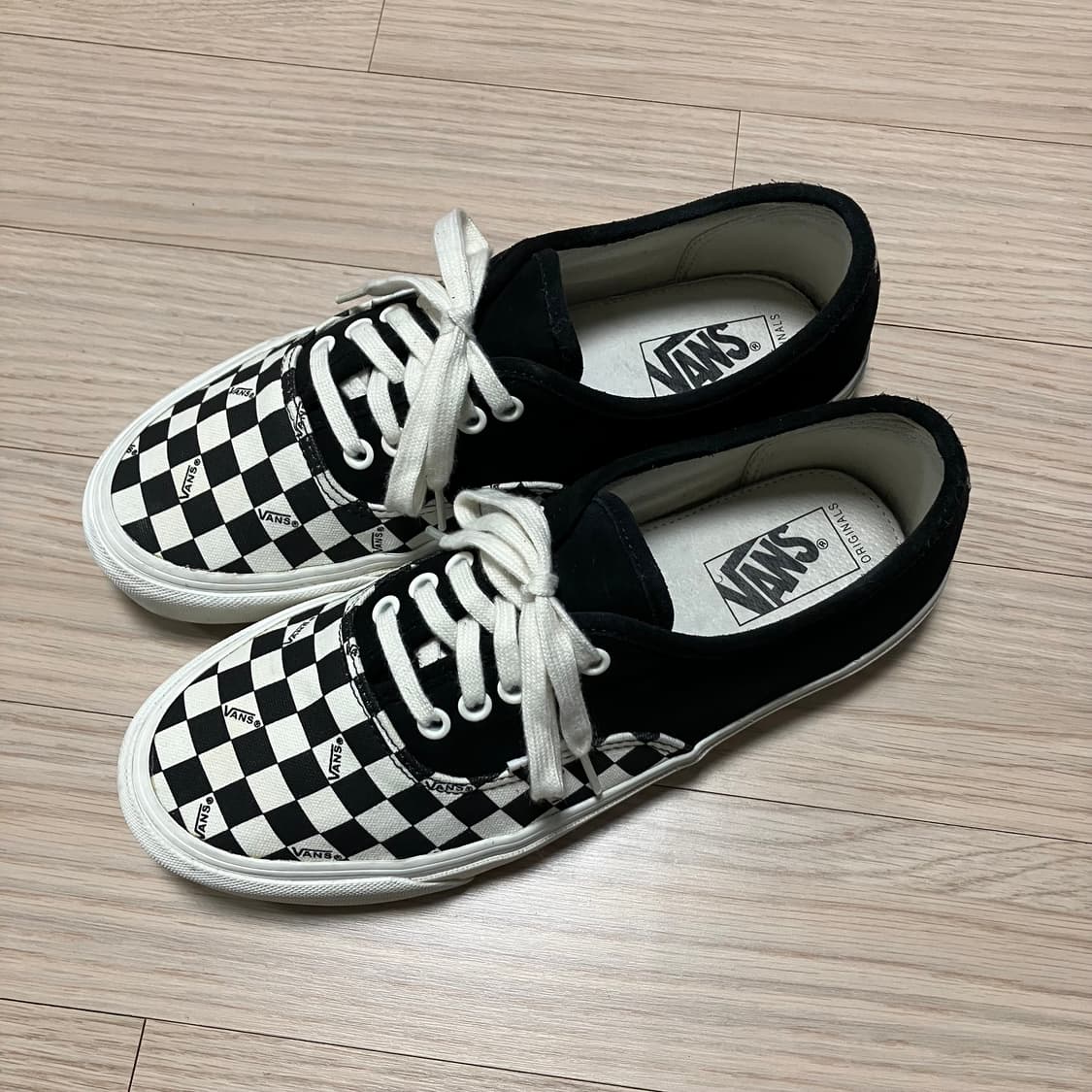반스 볼트 OG 어센틱 LX 블랙 체커보드 275 상품이미지1
