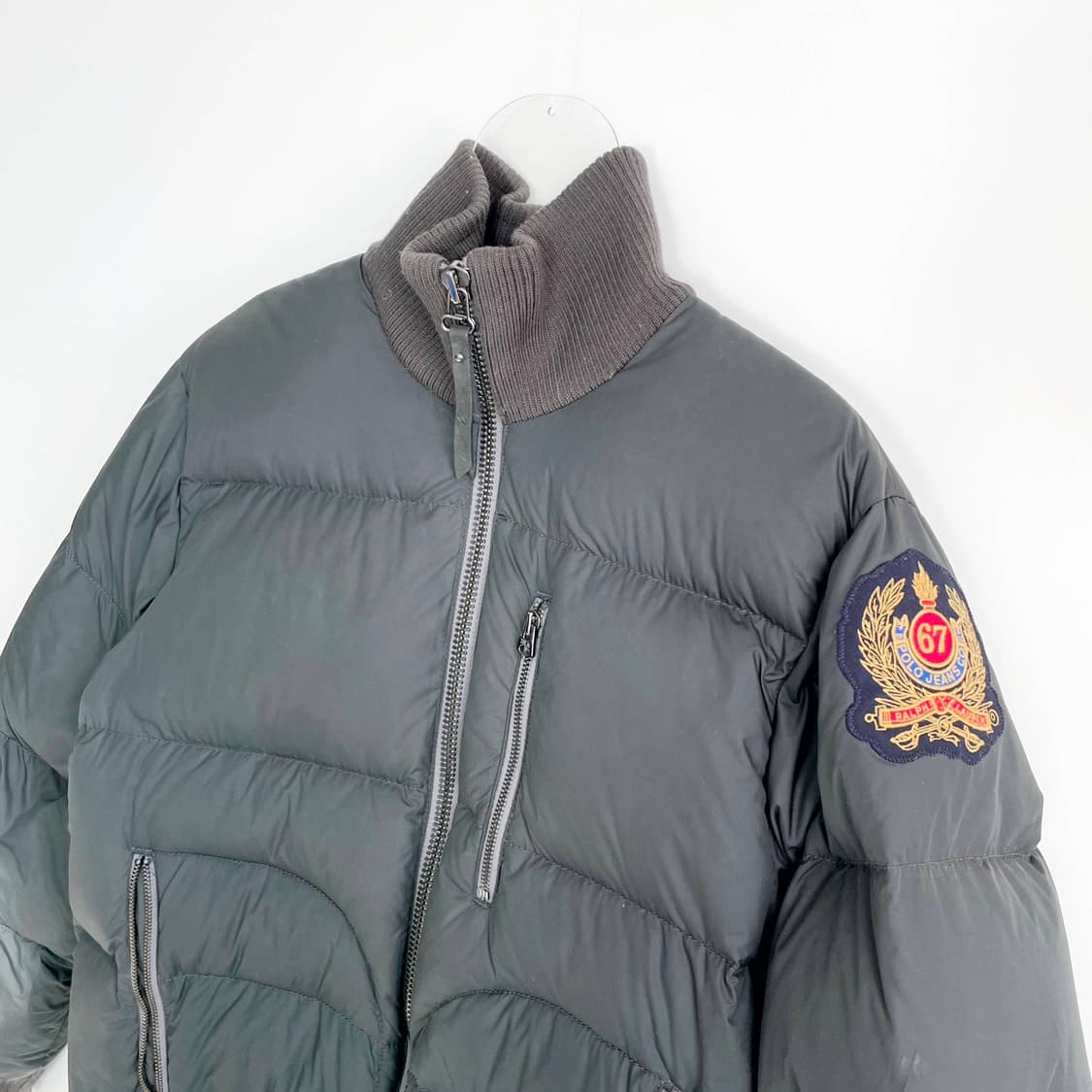 A2 폴로진컴퍼니 크레스트 로고 와펜 RL덕다운 L사이즈 상품이미지2